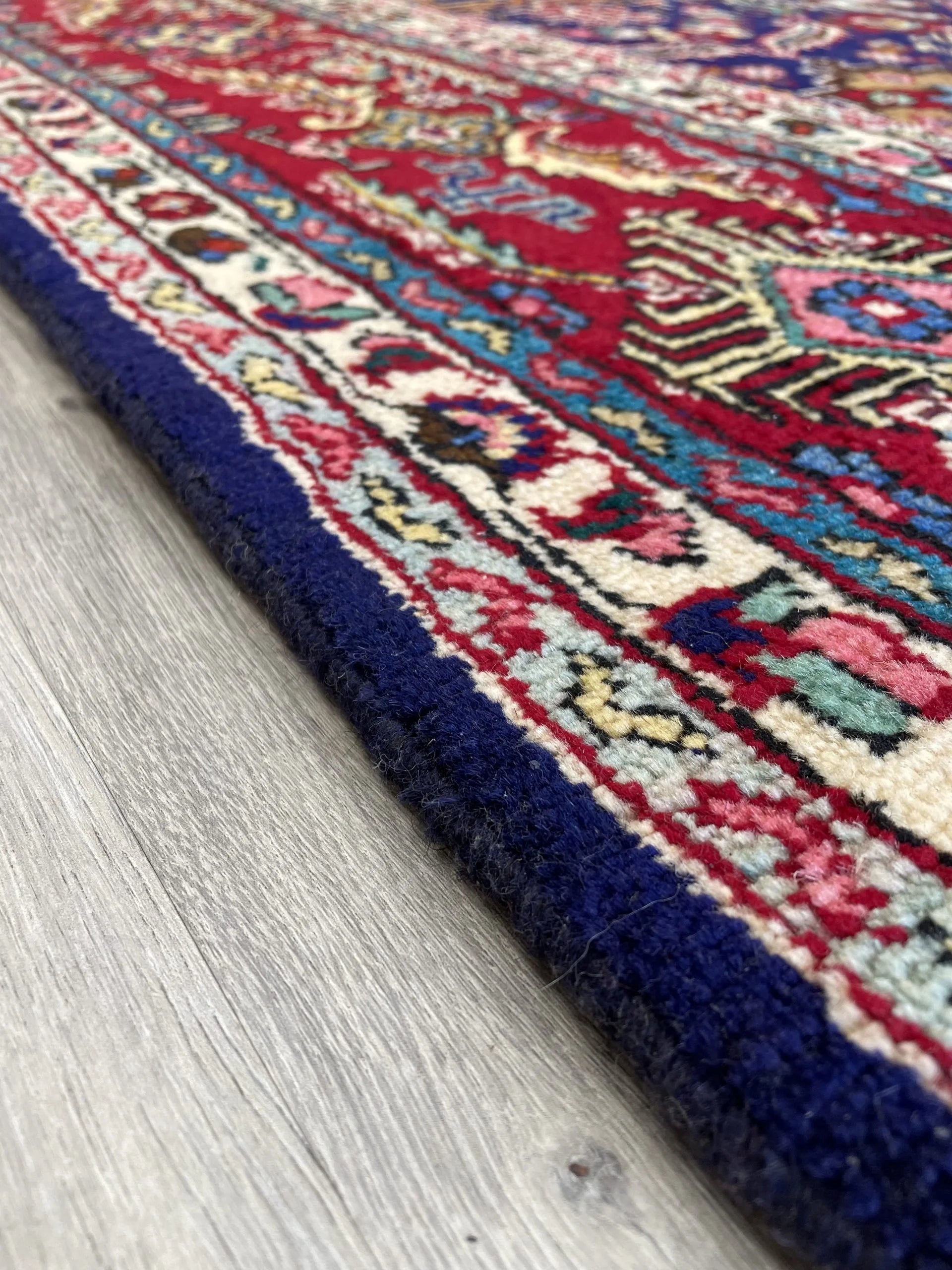 Tabriz Large Wool Rug (11'8" x 14'4")