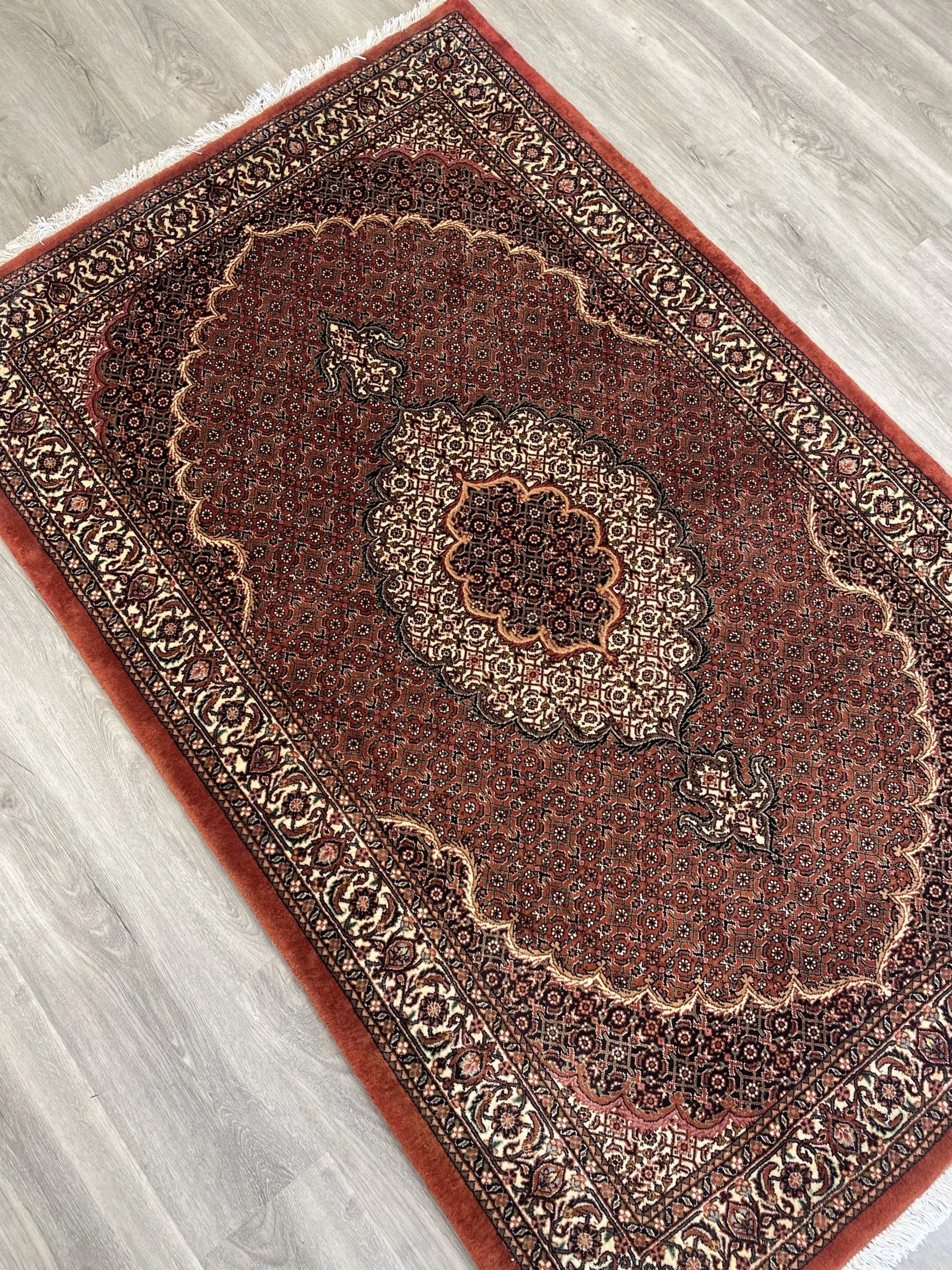 Bijar Rug (3'8" x 5'10")