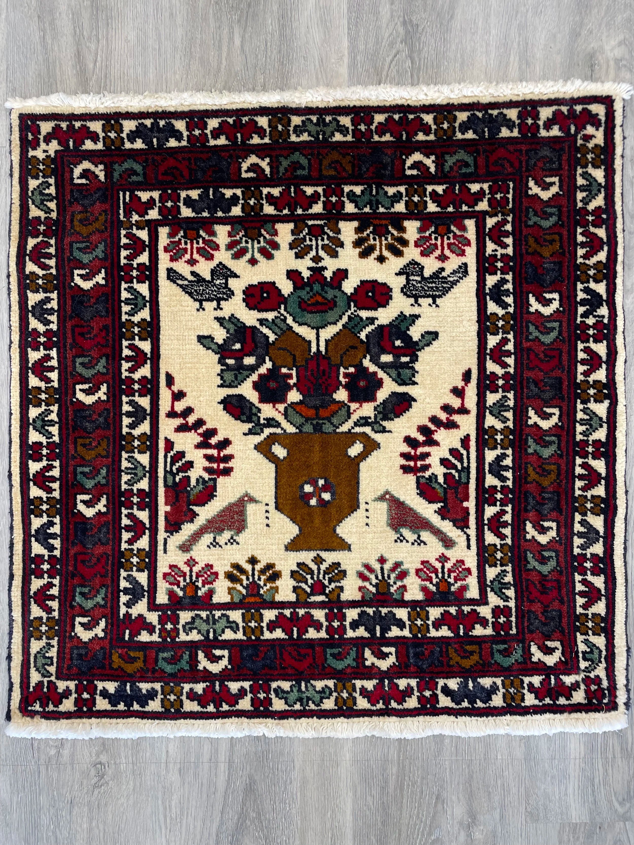Rudbar Mini Wool Rug (2'1" x 2'1")