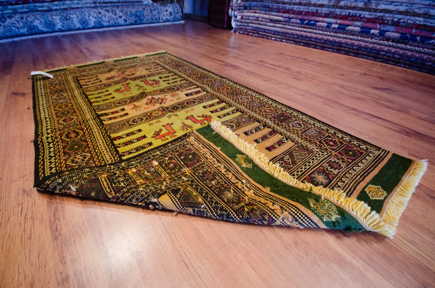 GHOUCHAN KILIM 5'10" x 3'2"