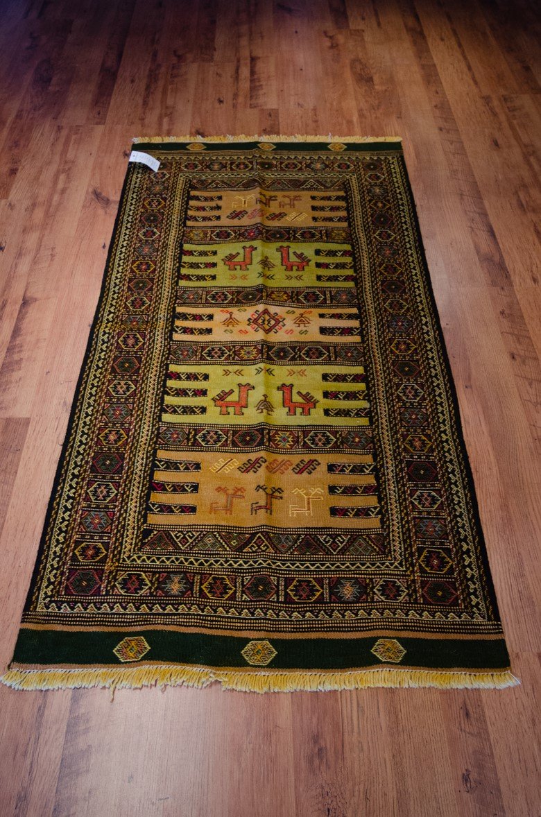 GHOUCHAN KILIM 5'10" x 3'2"