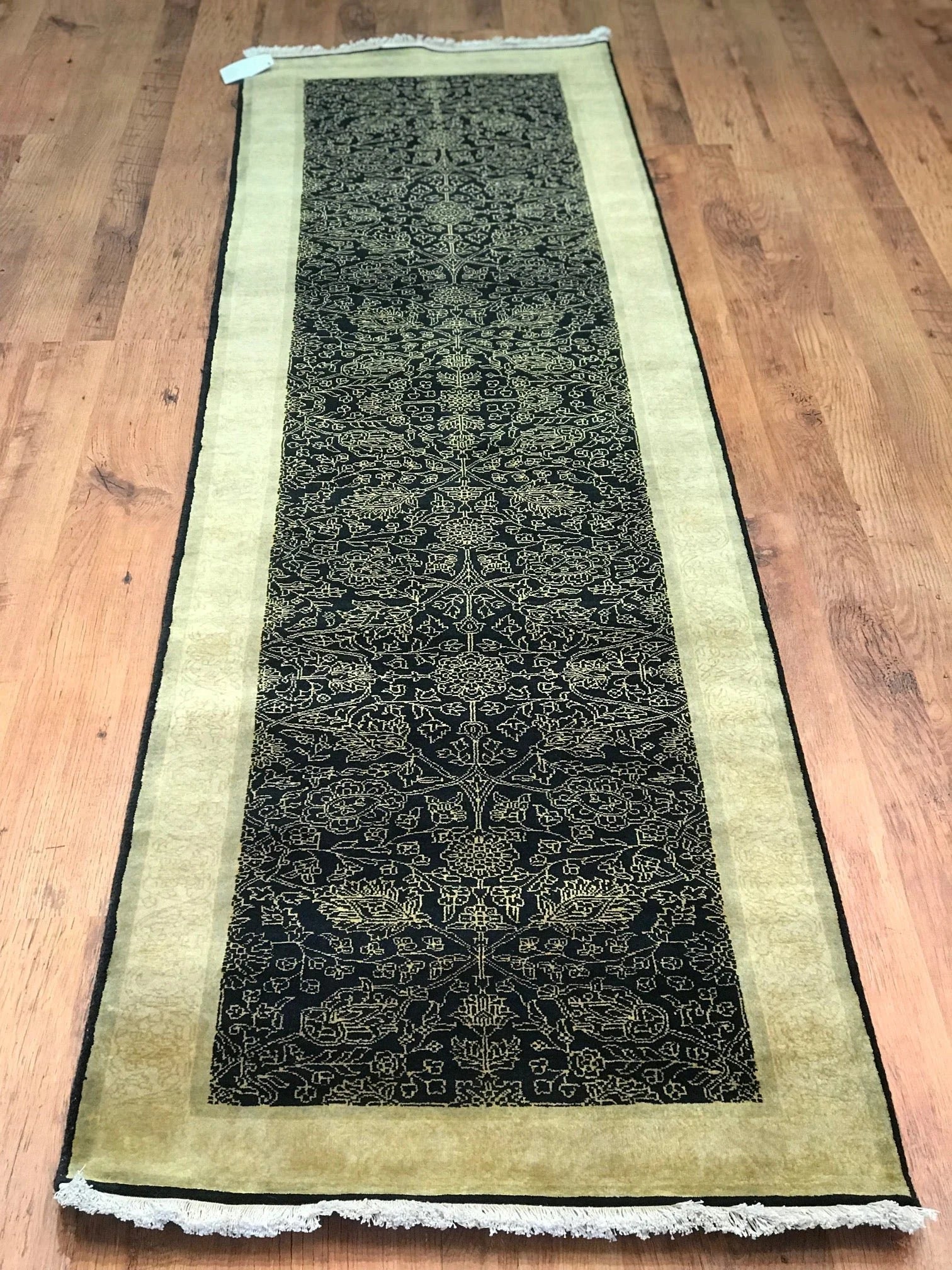 Indo Tabriz Rug Runner (2'6" x 9'10")