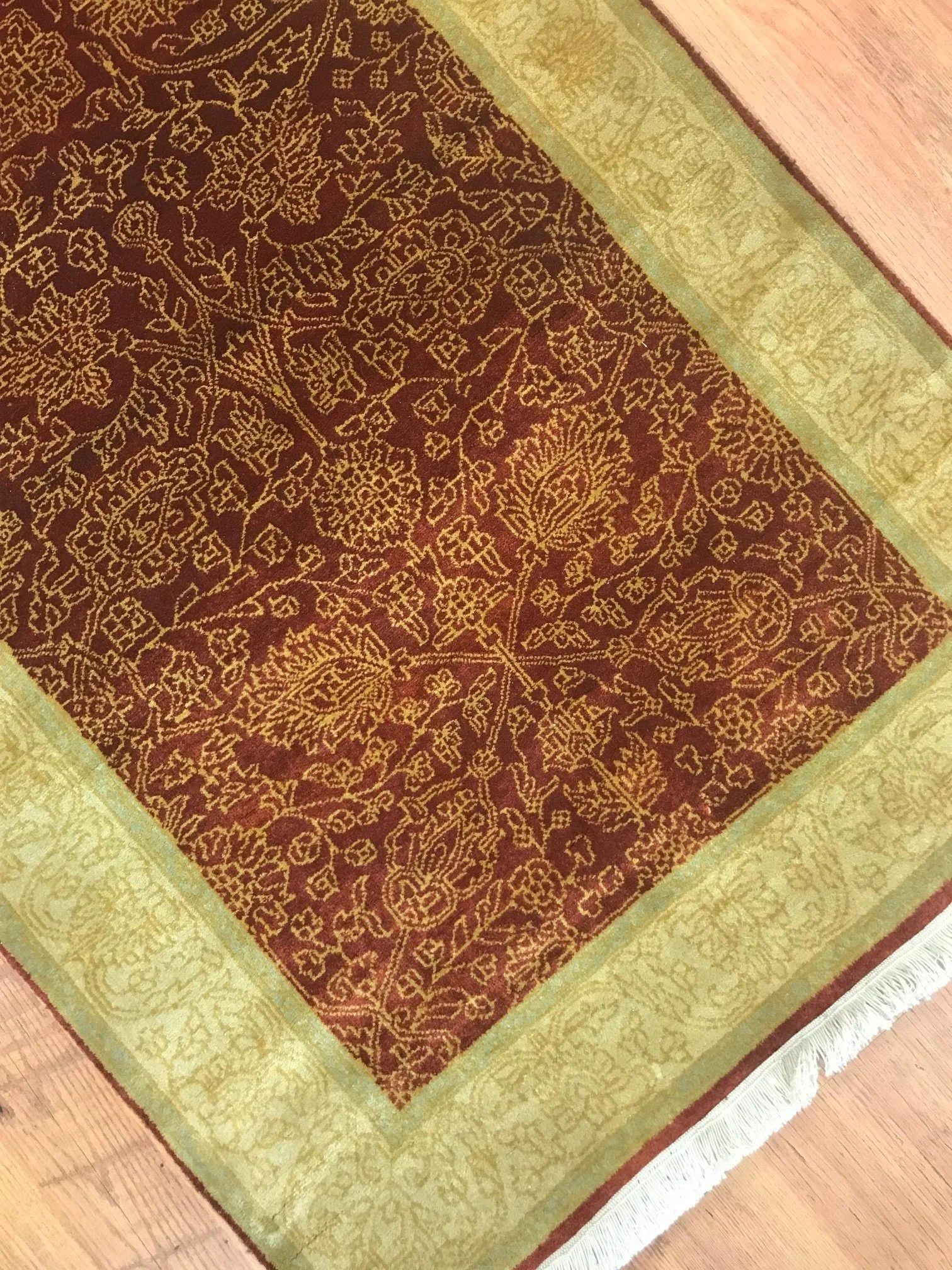 Indo Tabriz Rug Runner (2'8" x 5'11")