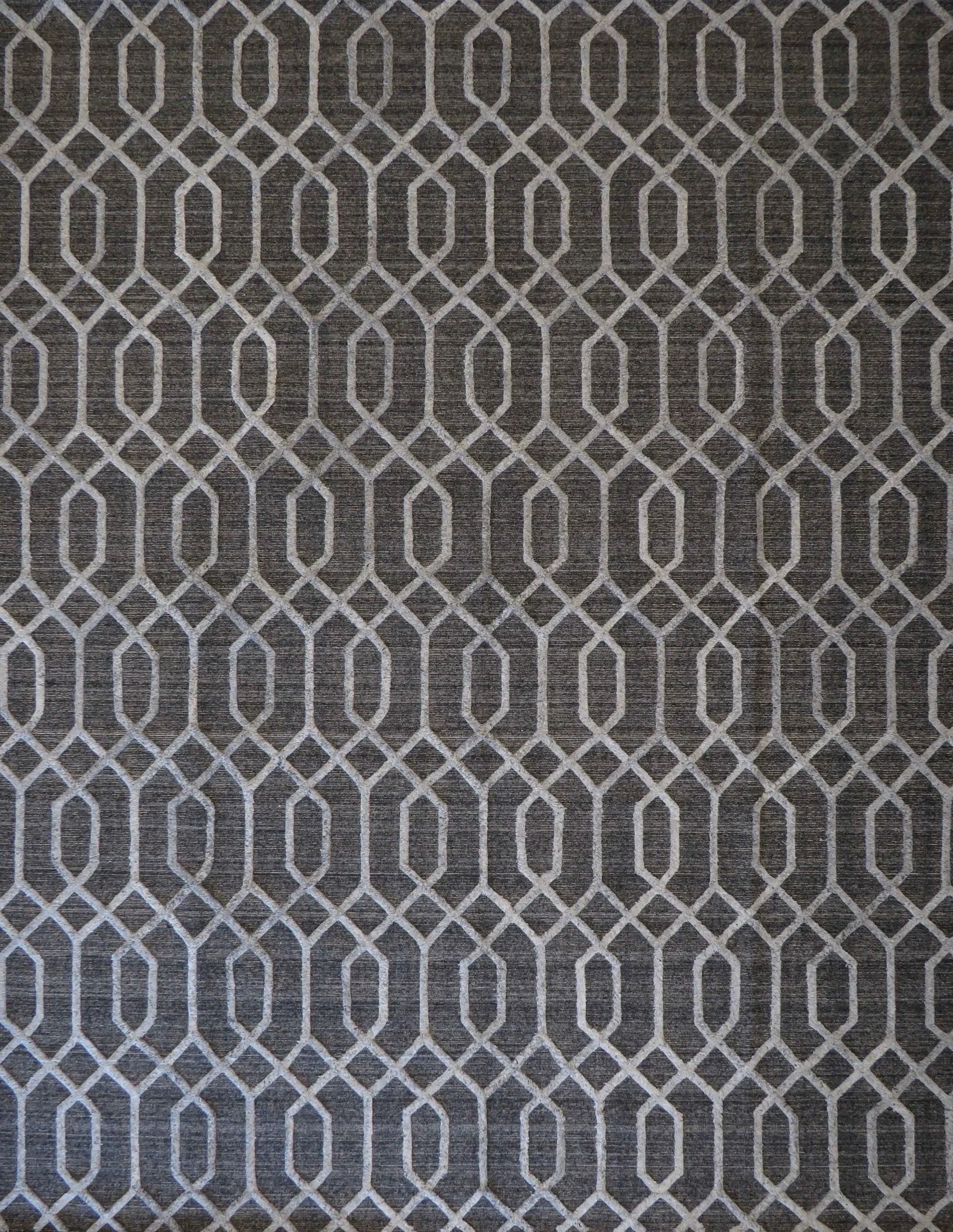 Village Collection Modern Rug (8'1" x 9'10")