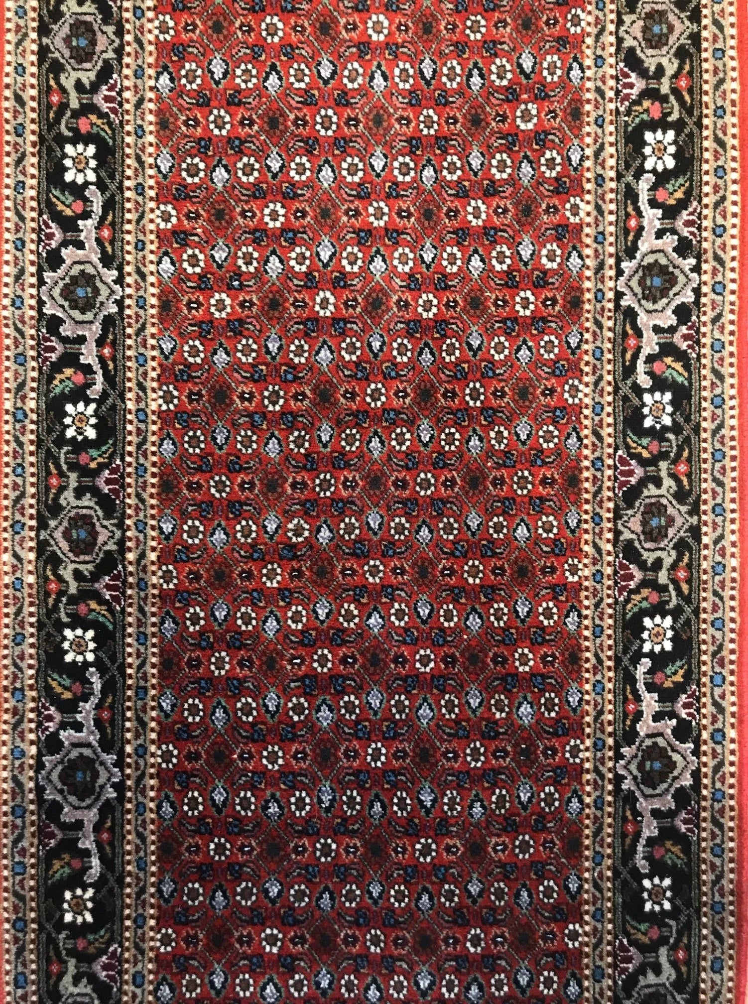 Tabriz Wool & Silk Rug (2'4" x 9'7")