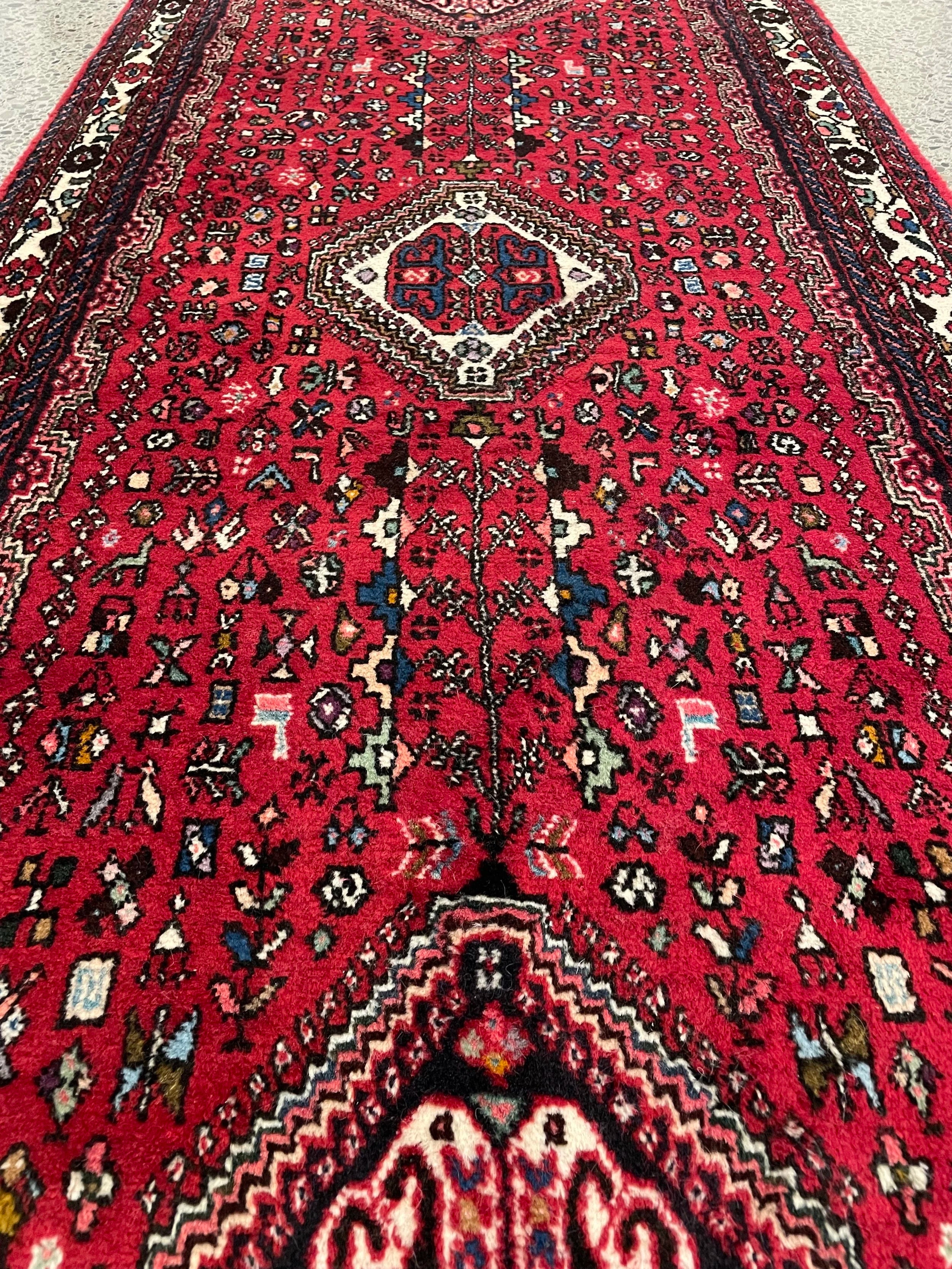 Abadeh Wool Rug Runner (2'9" x 9'8)