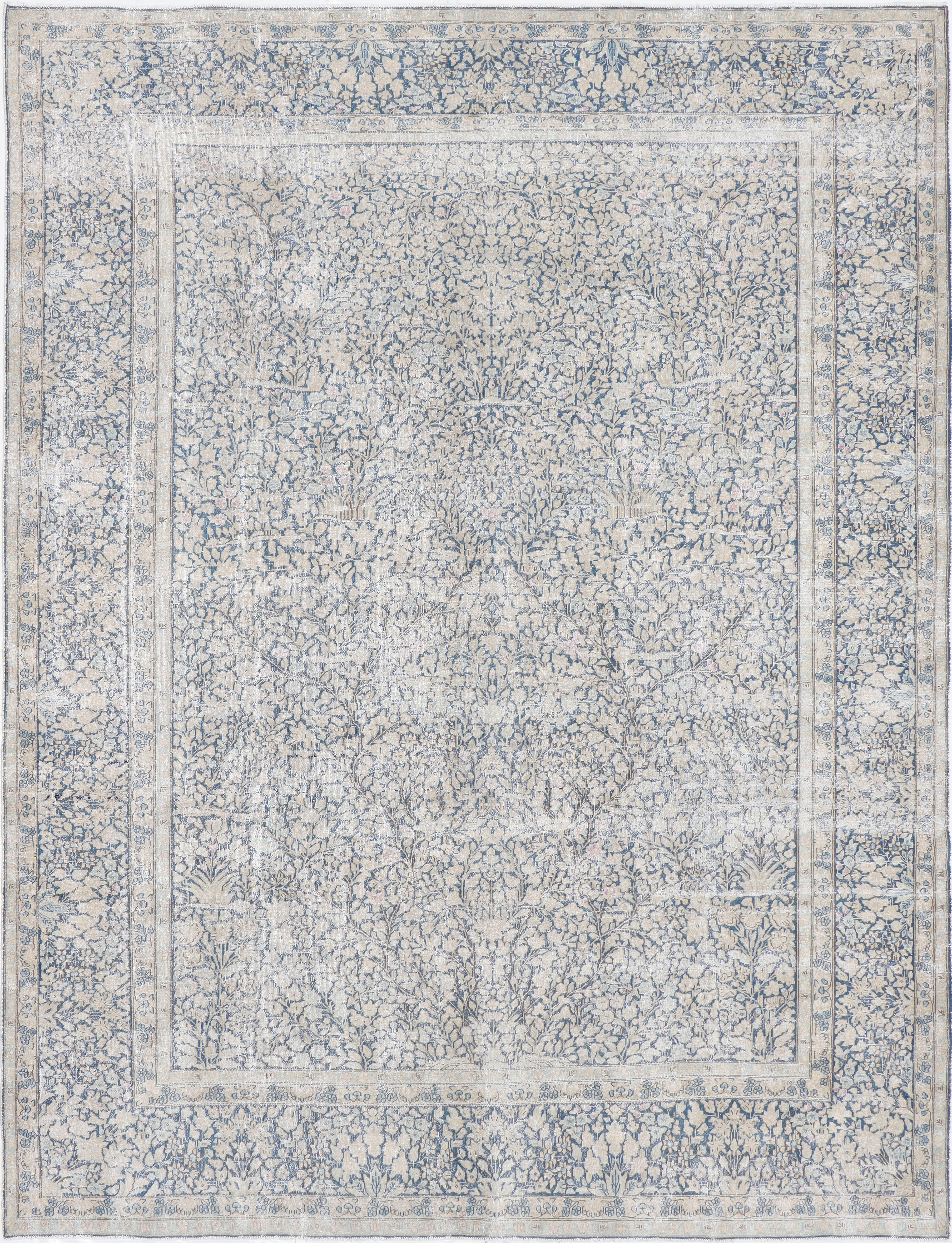 Kerman Vintage Wool Rug (9'9" x 12'9")