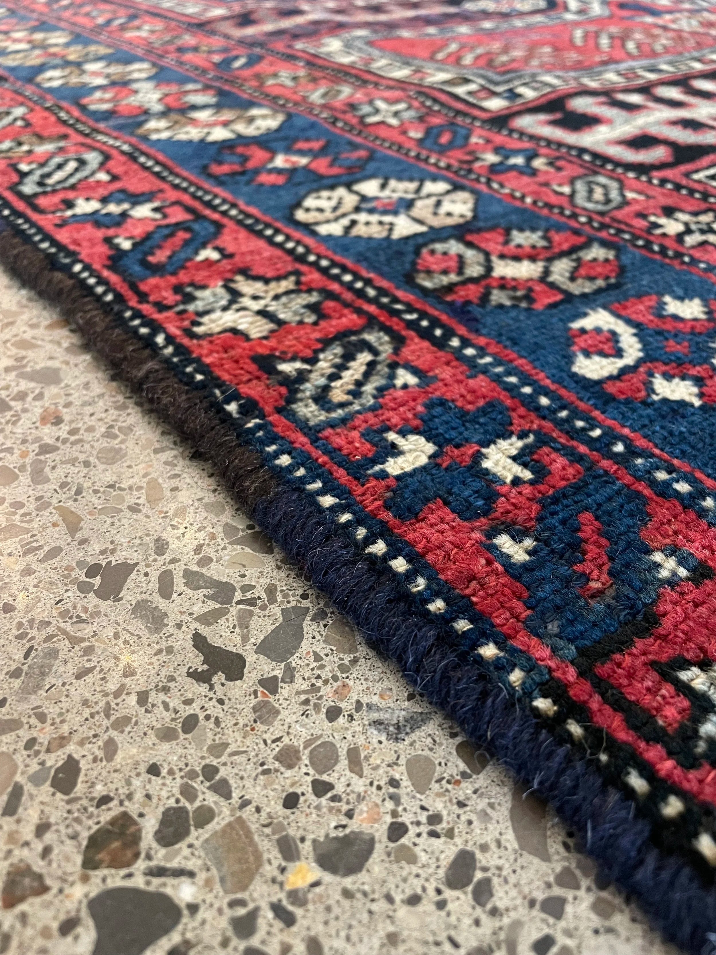 Ardebil Semi-Antique Wool Rug (4'3" x 6'11")