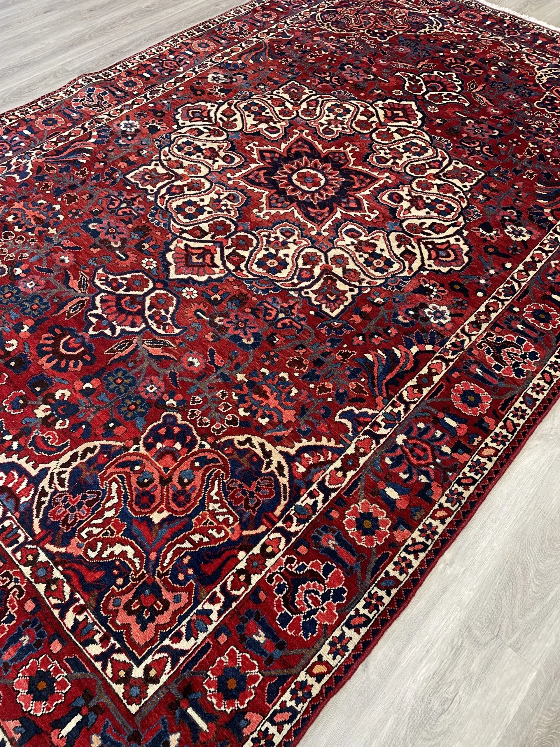 Bakhtiari Wool Rug (6'10" x 10'6")