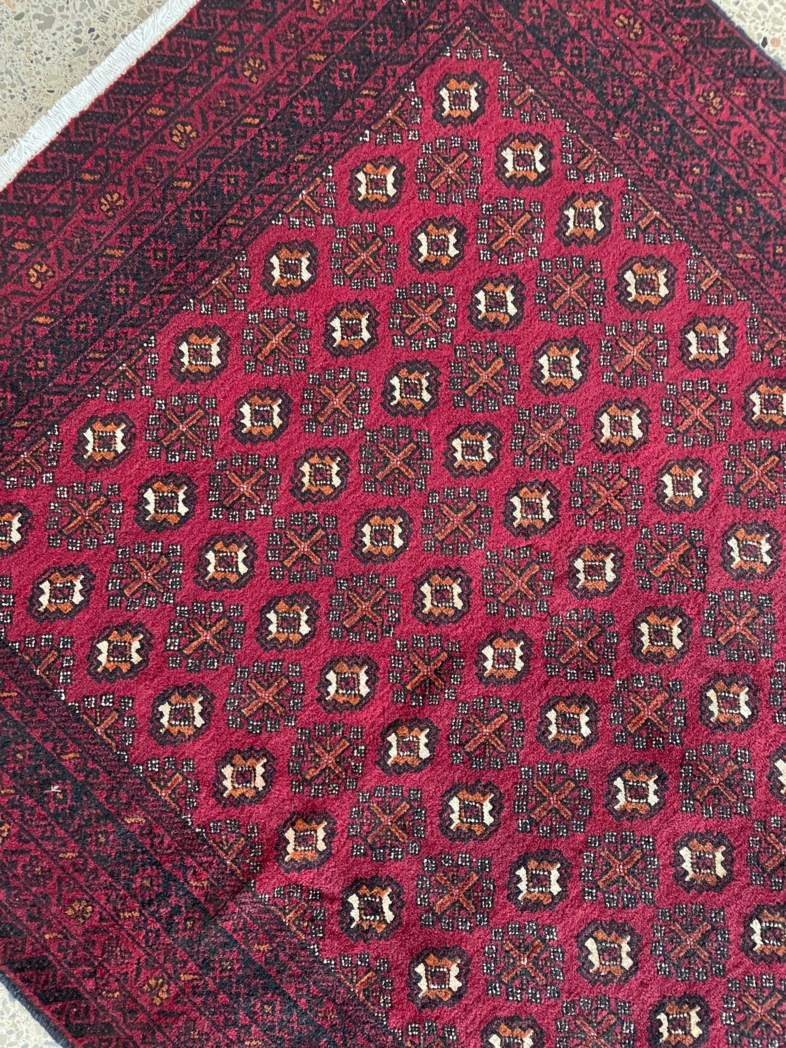 Baluchi Wool Rug (4'0" x 7'3")
