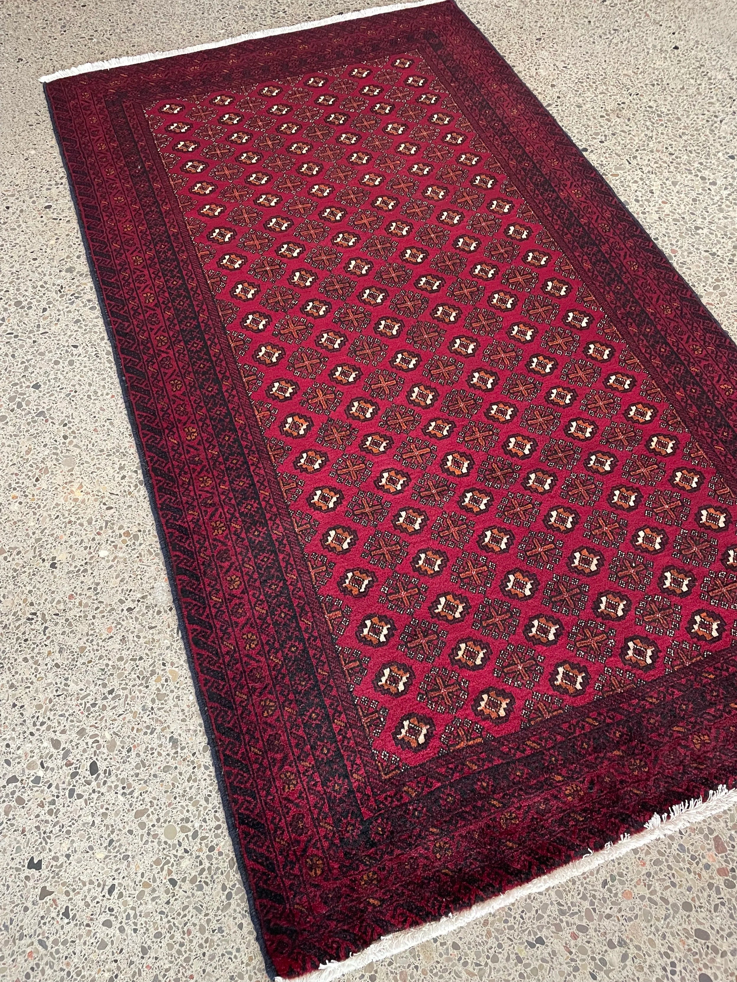 Baluchi Wool Rug (4'0" x 7'3")