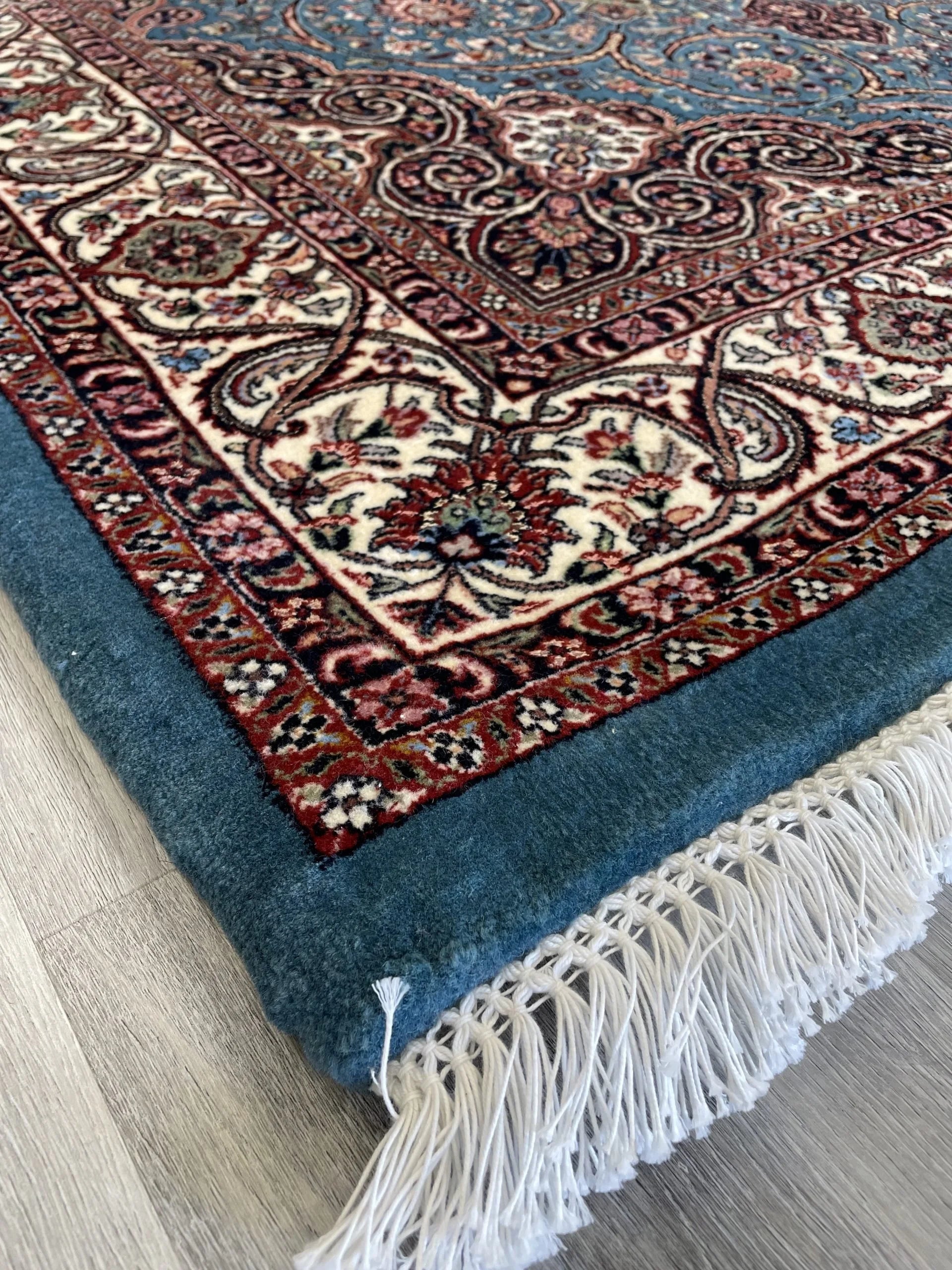 Bijar Wool & Silk Rug (5'0" x 7'0")
