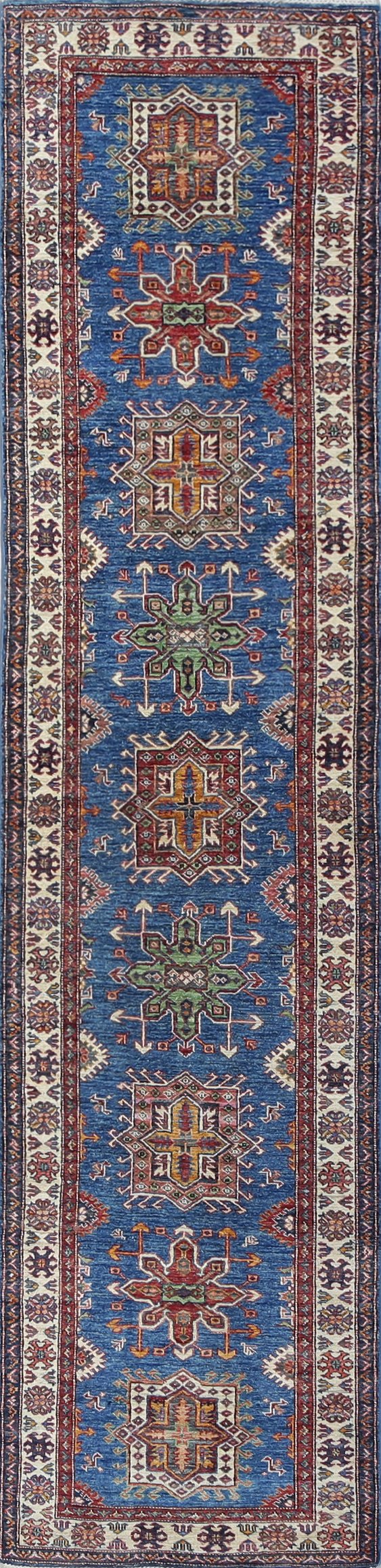 Super Kazak Rug Runner (2'7" x 10'3")