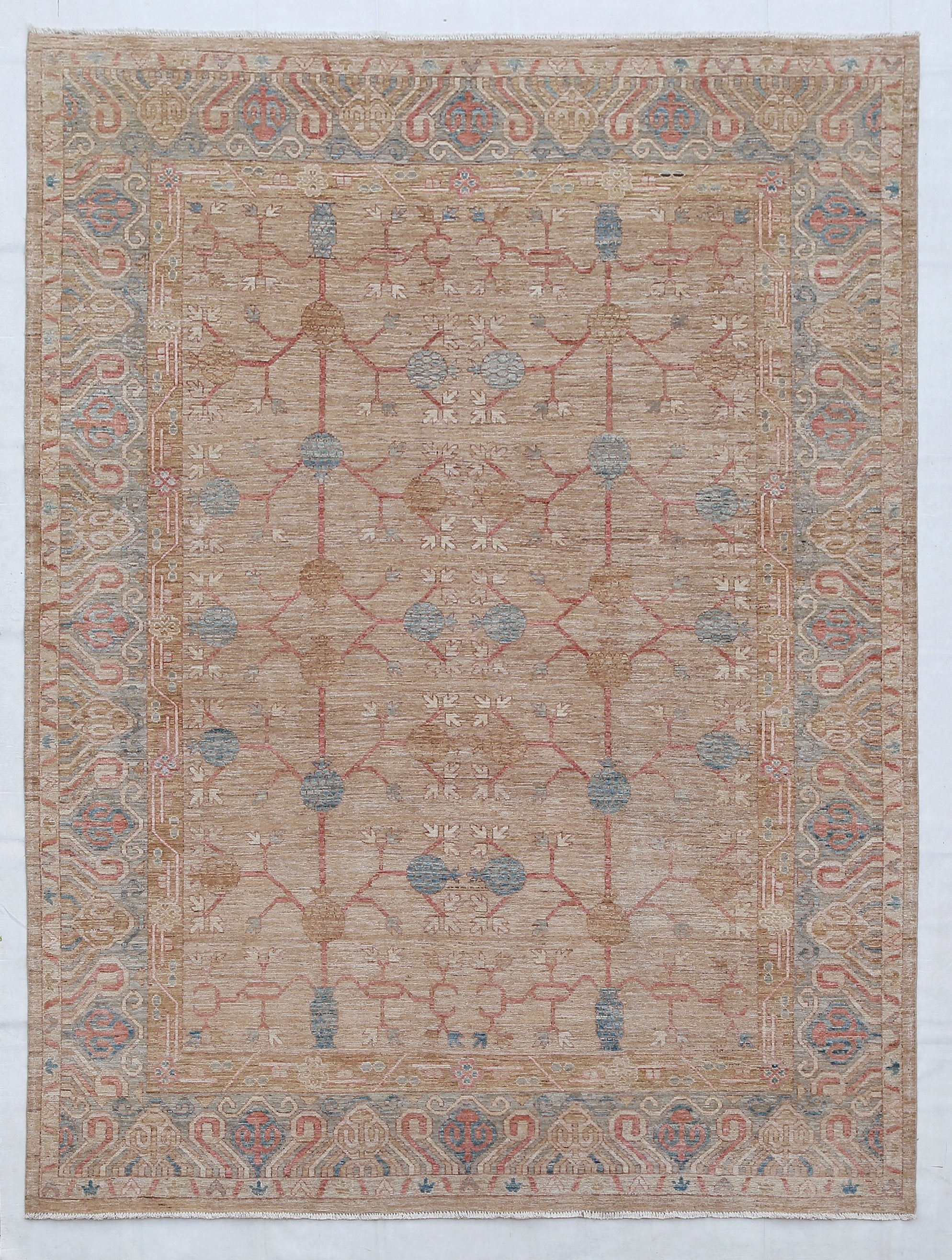 Khotan Wool Rug (8'11" x 12'0")