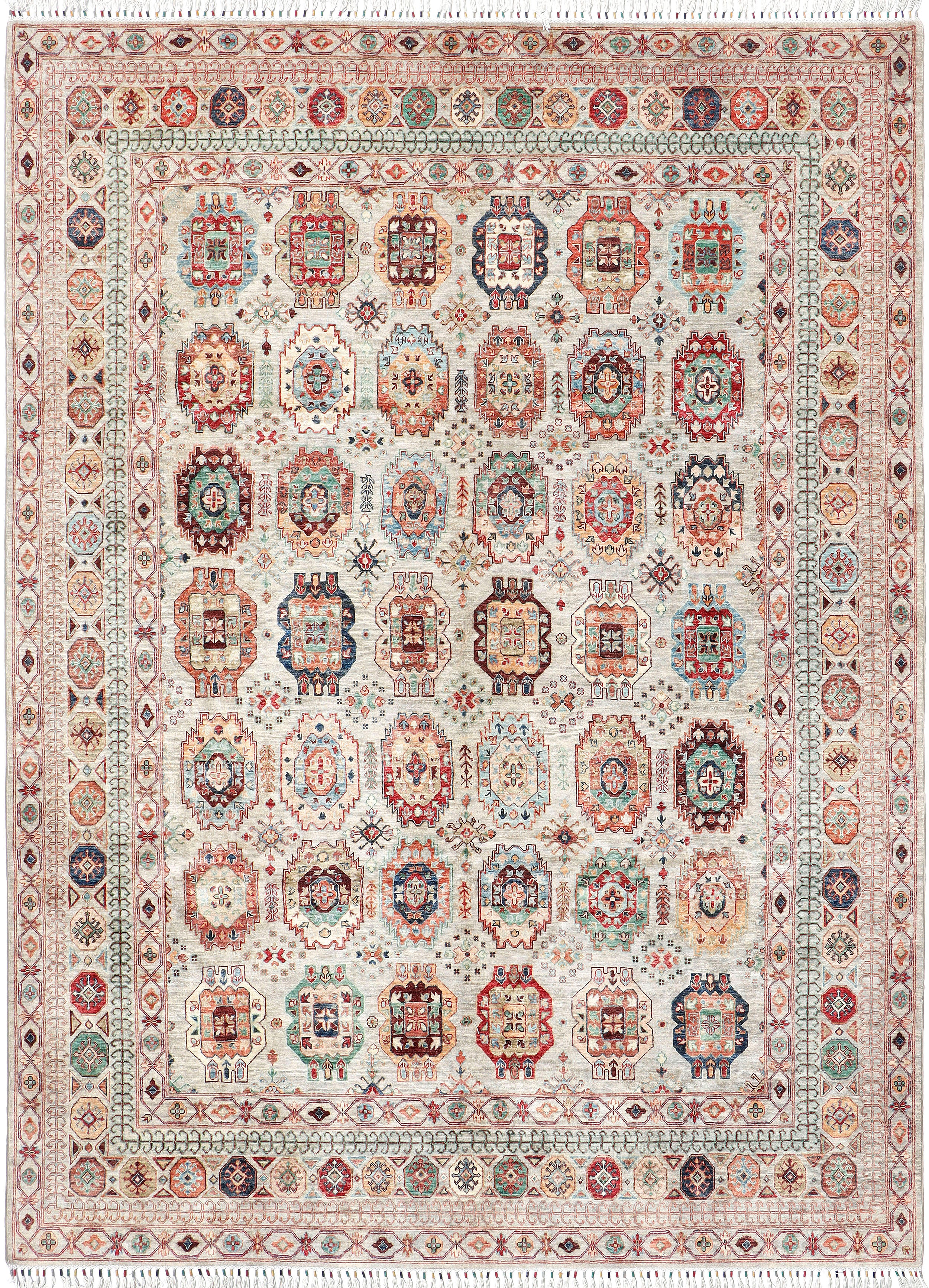 Contemporary Tribal Wool Rug (9'0" x 12'0")