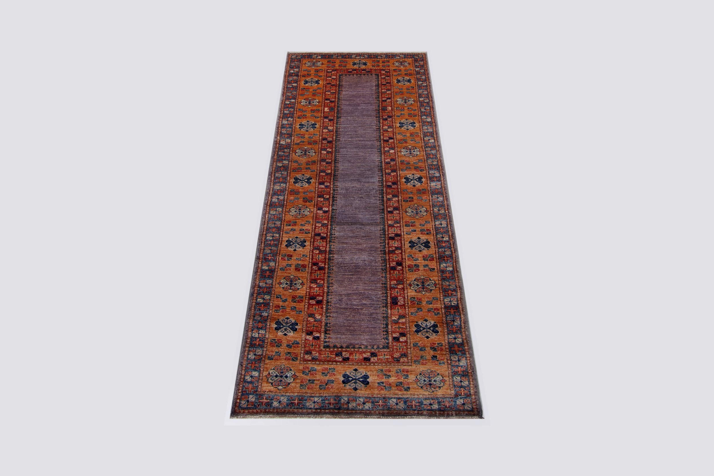 Modern Tribal Wool Rug Runner (2'5" x 6'8")