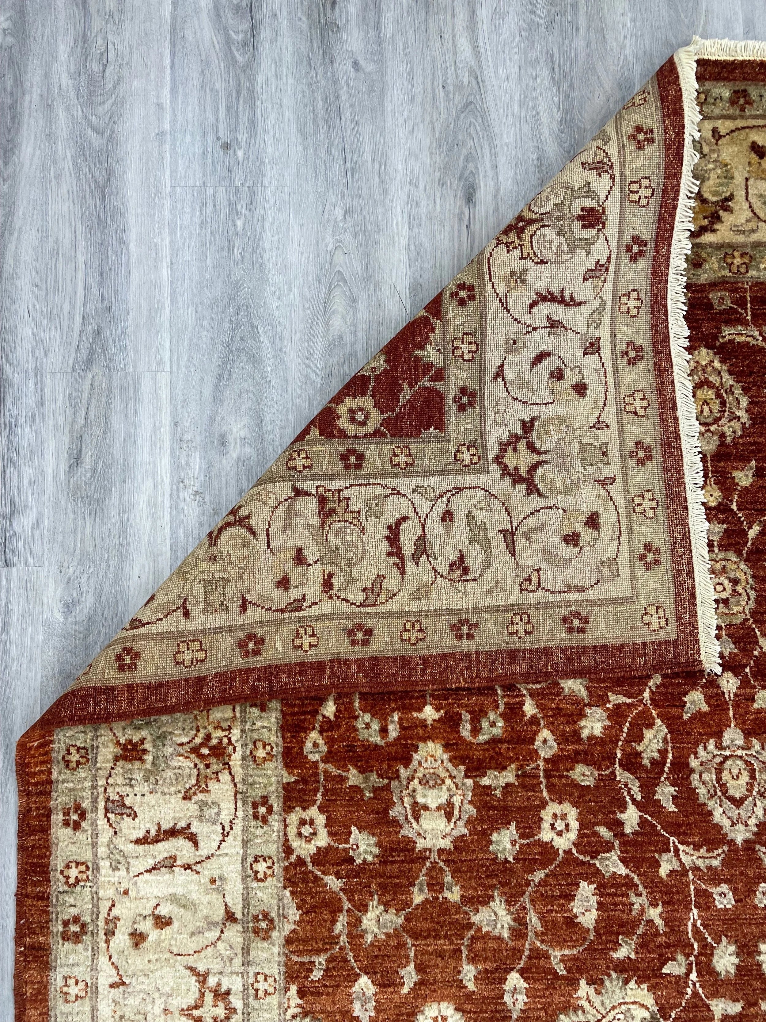 Chobi Wool Rug (6'8" x 9'9")