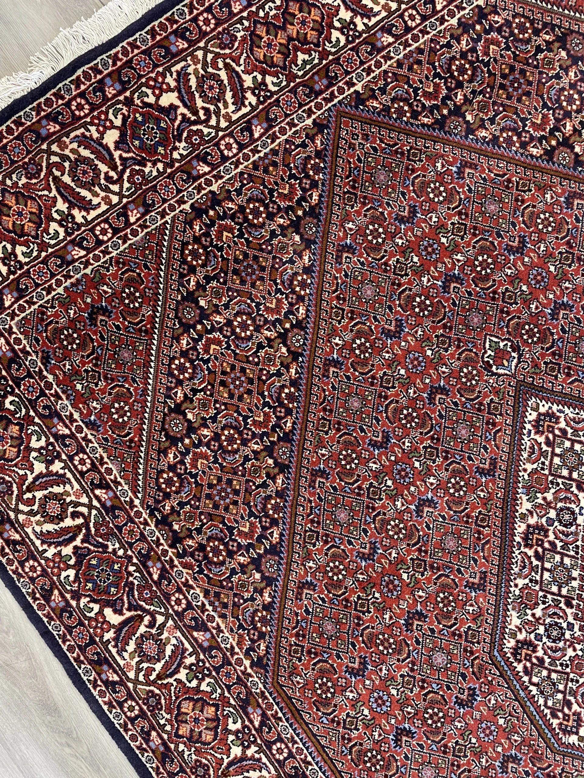 Bijar Wool Rug (5'8" x 8'3")