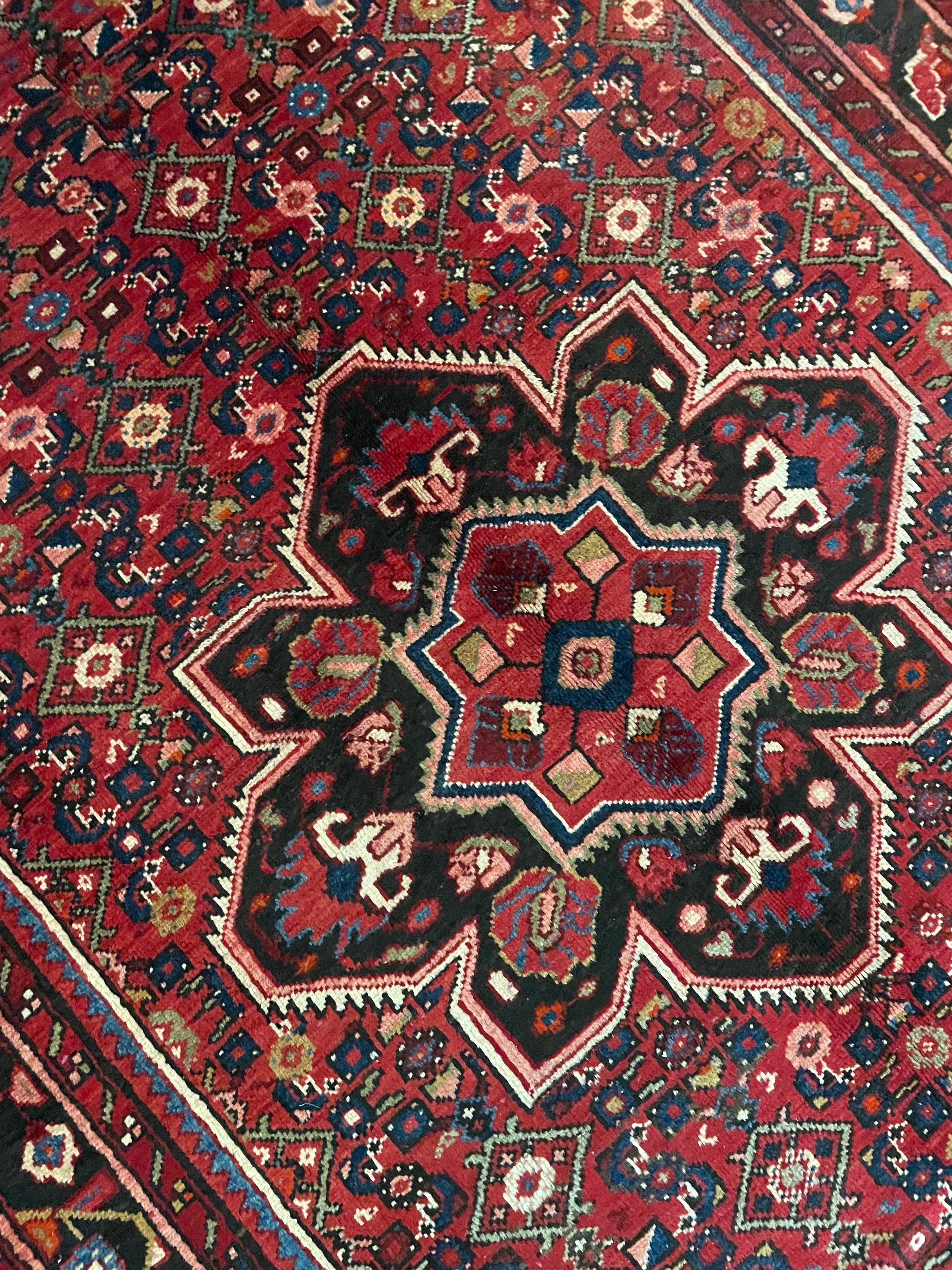 Hosseinabad Wool Rug (4'9" x 7'3")