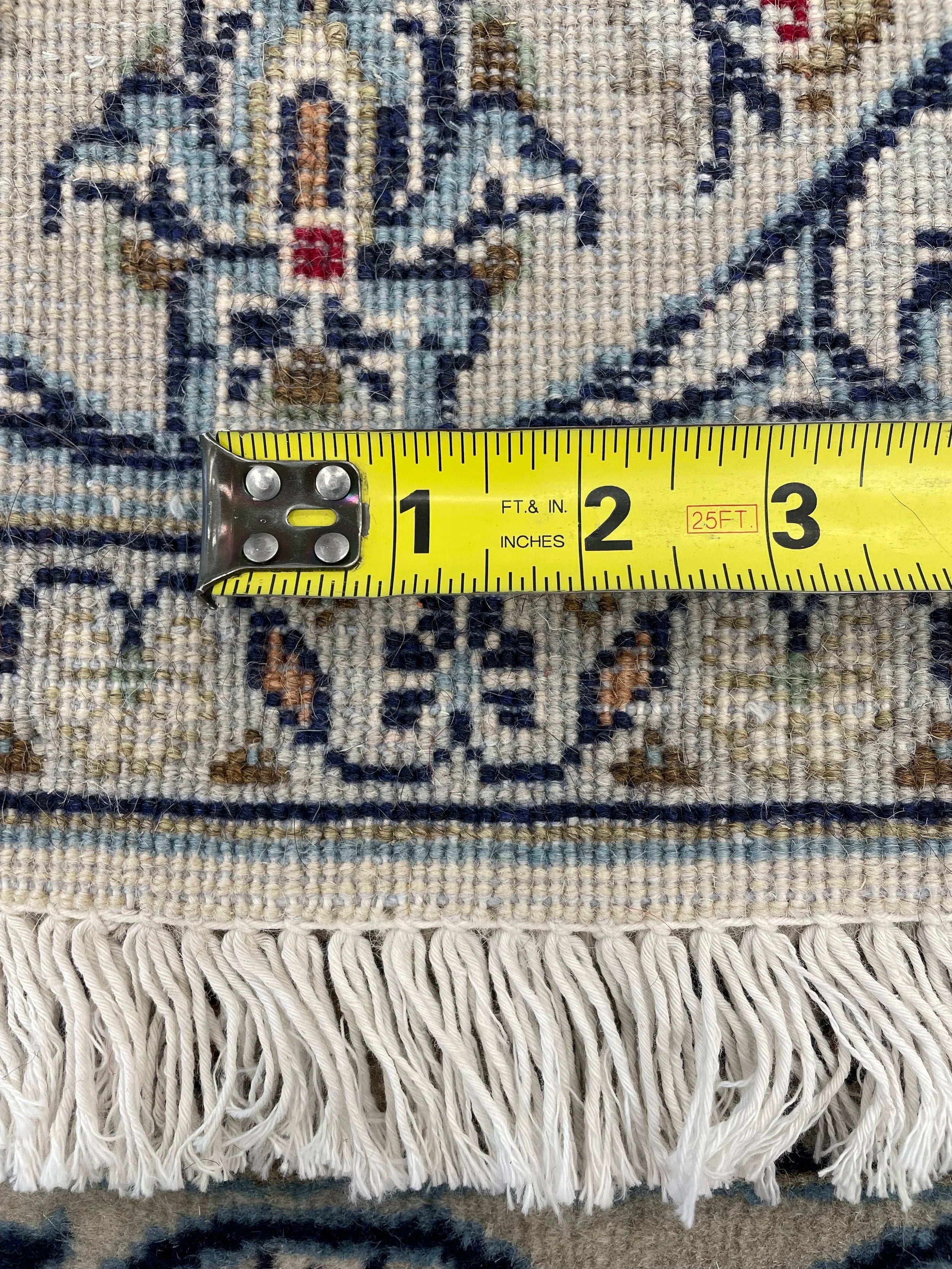 Kashan Wool Rug (3'3" x 5'1")