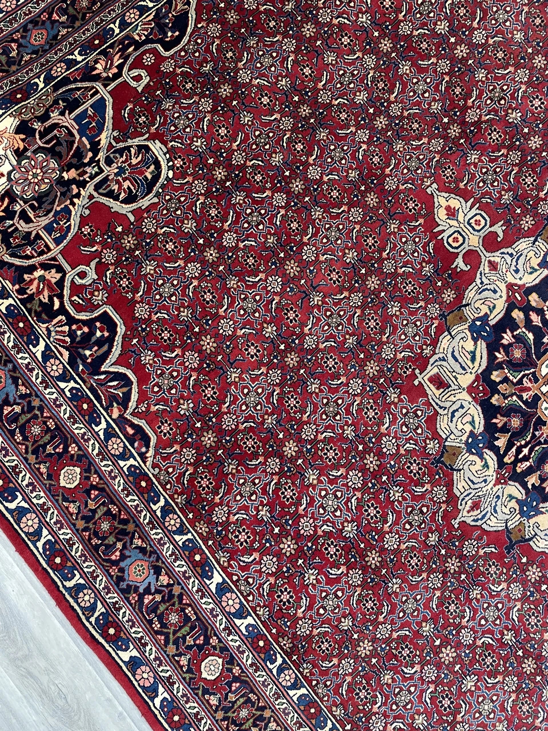 Wool Bijar Rug (8'10" x 11'7")