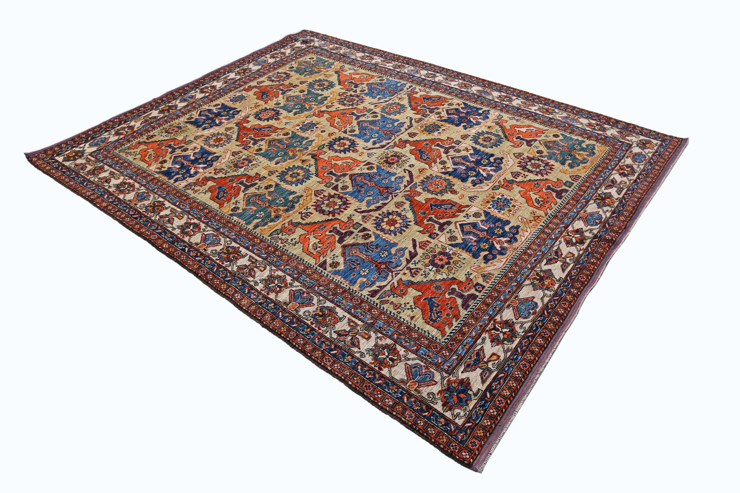 Contemporary Tribal Wool Rug (8'0" x 10'0")