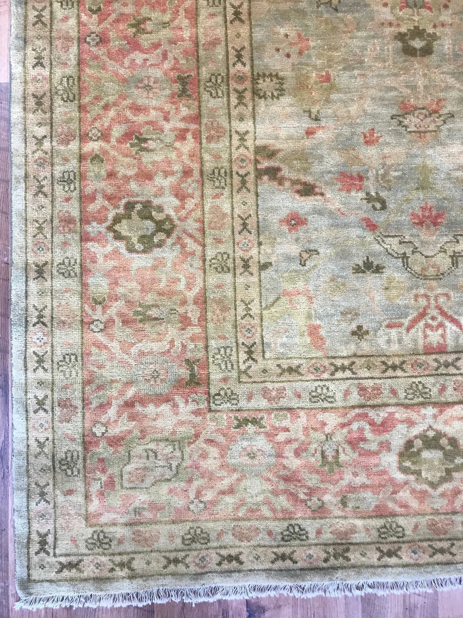 Oushak Wool Rug (12'0" x 15'9")