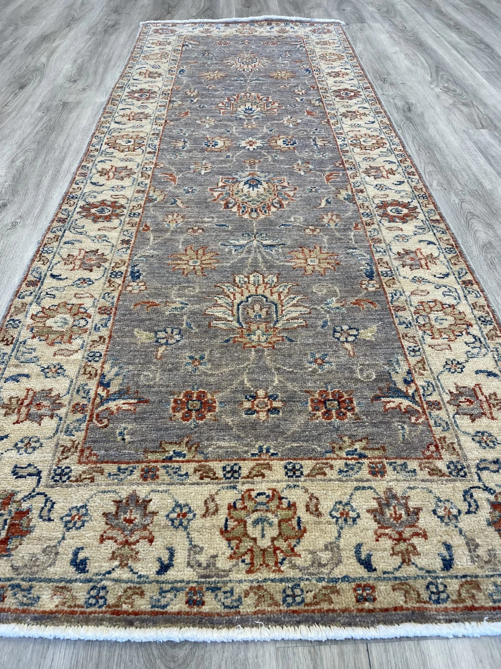 Farahan Wool Rug Runner (2'6" x 6'7")