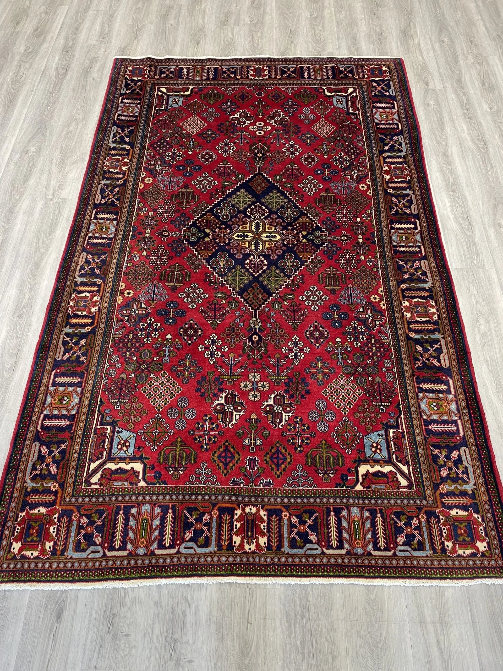 Meymeh Tribal Wool Rug (5'3" x 8'5")