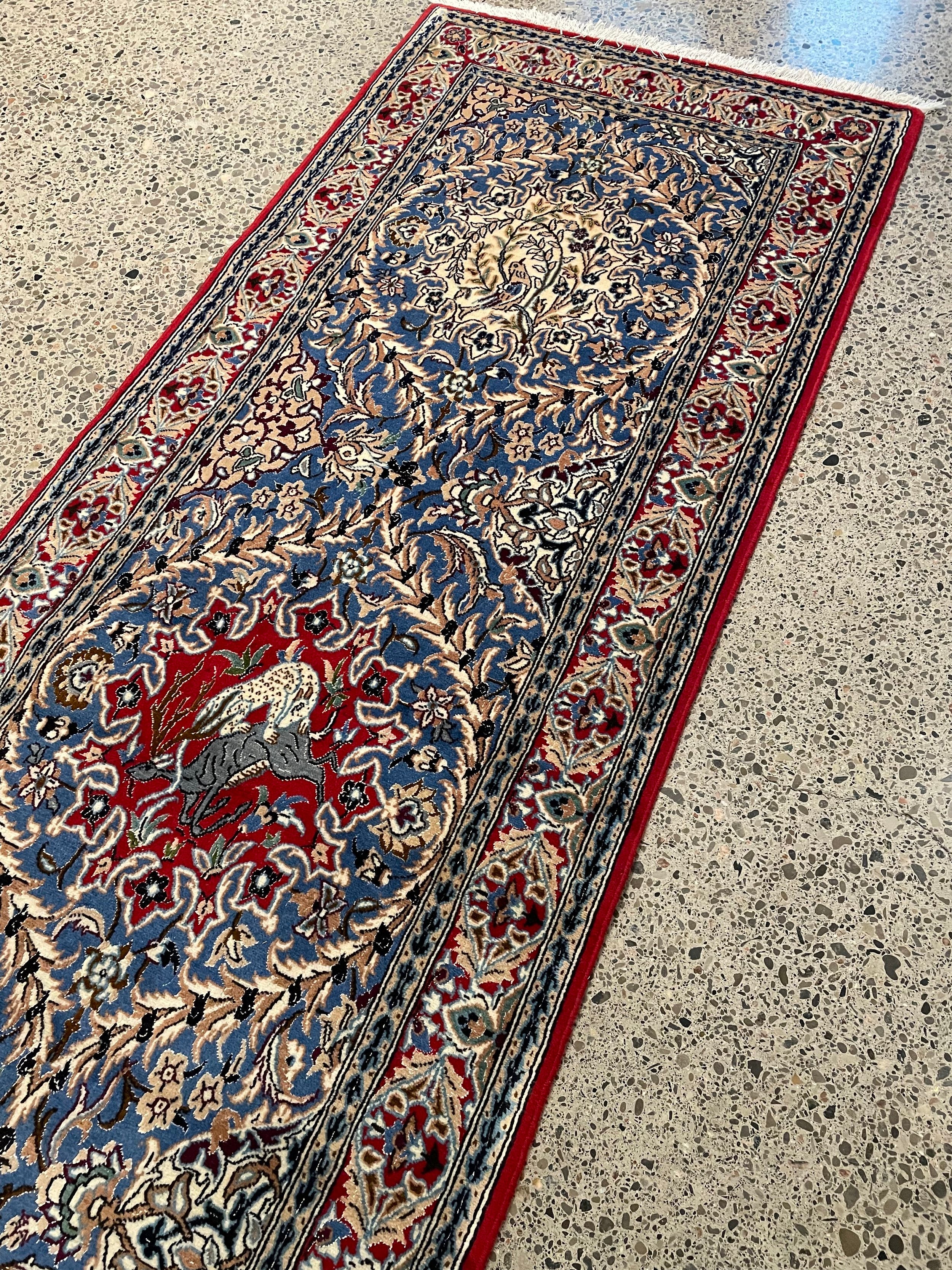 Naeen Wool & Silk Rug Runner (2'9" x 9'0")