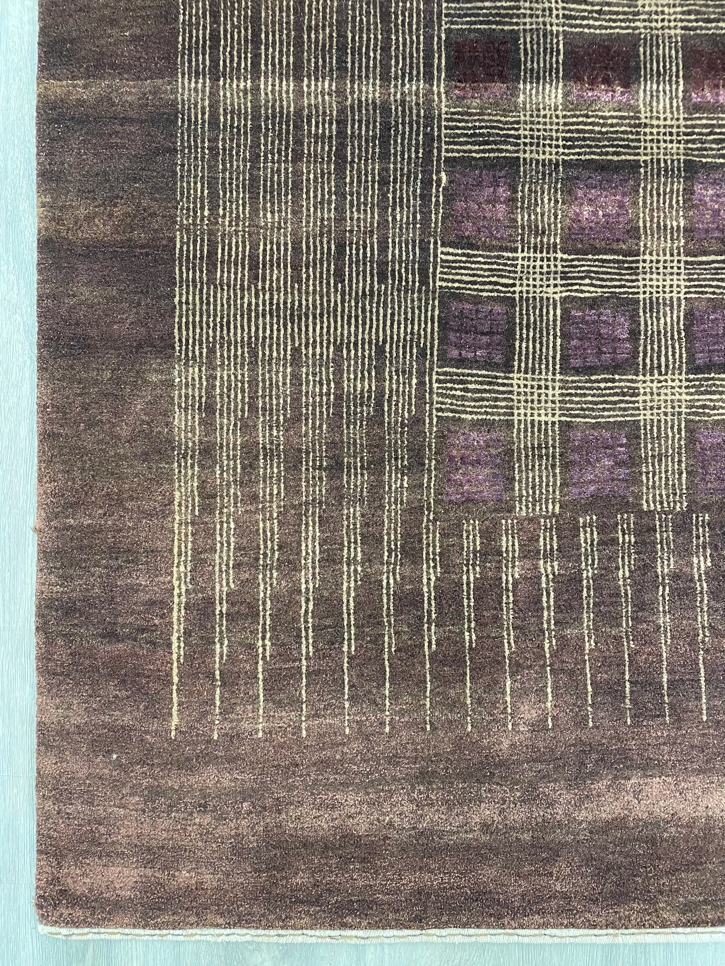 Wool Gabbeh Rug (4'7" x 6'7")