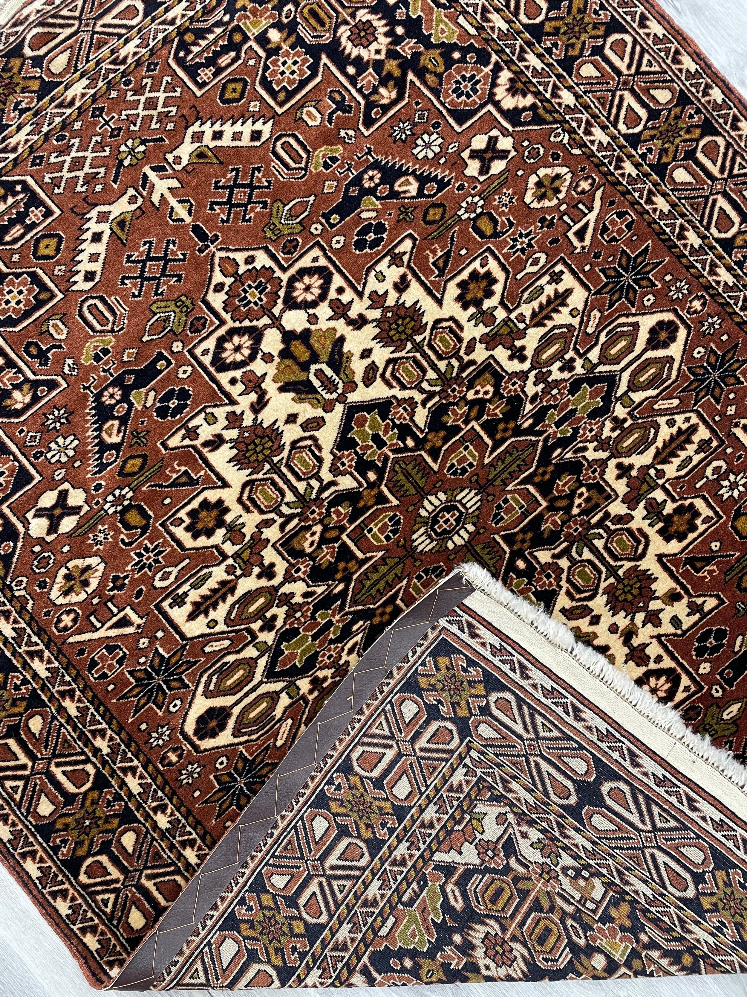 Ghouchan Vintage Rug (4'3" x 5'3")