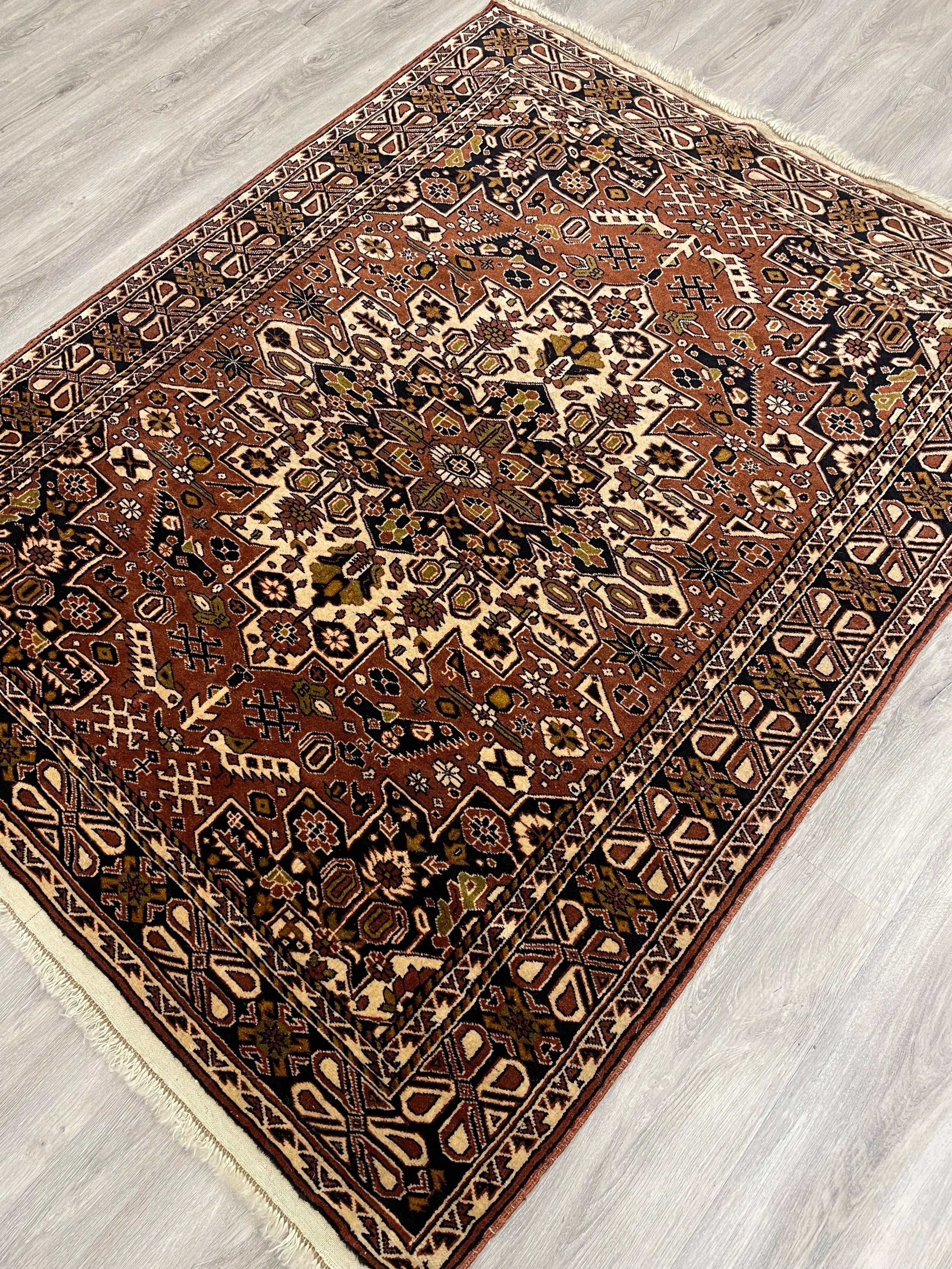 Ghouchan Vintage Rug (4'3" x 5'3")