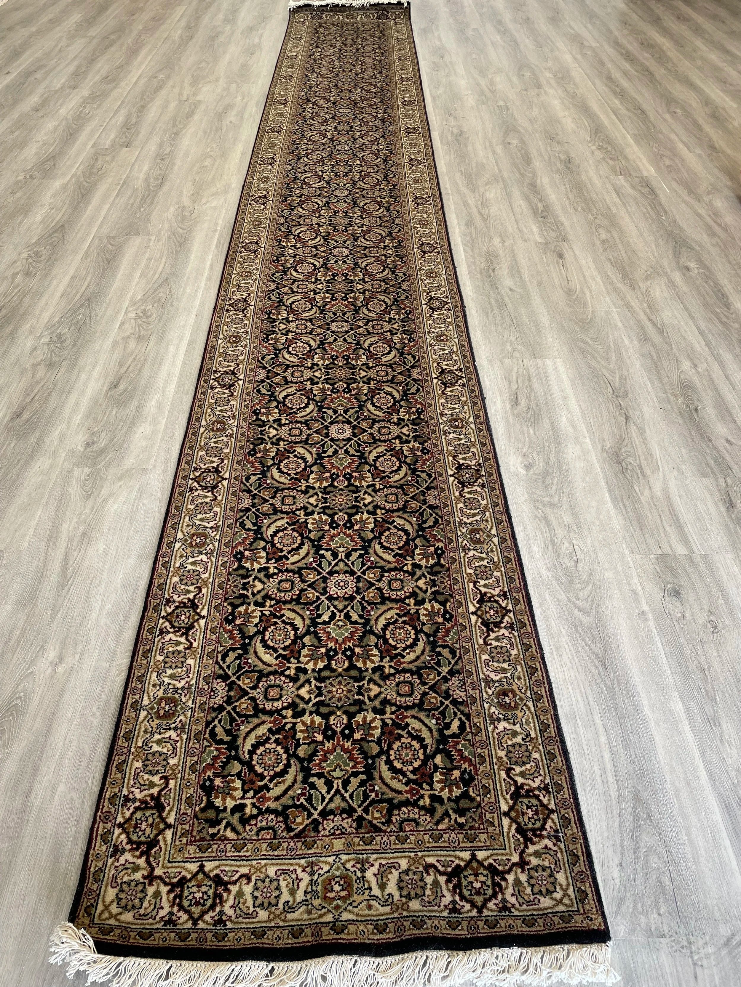 Herati Wool Rug Runner (2'1" x 14'9")