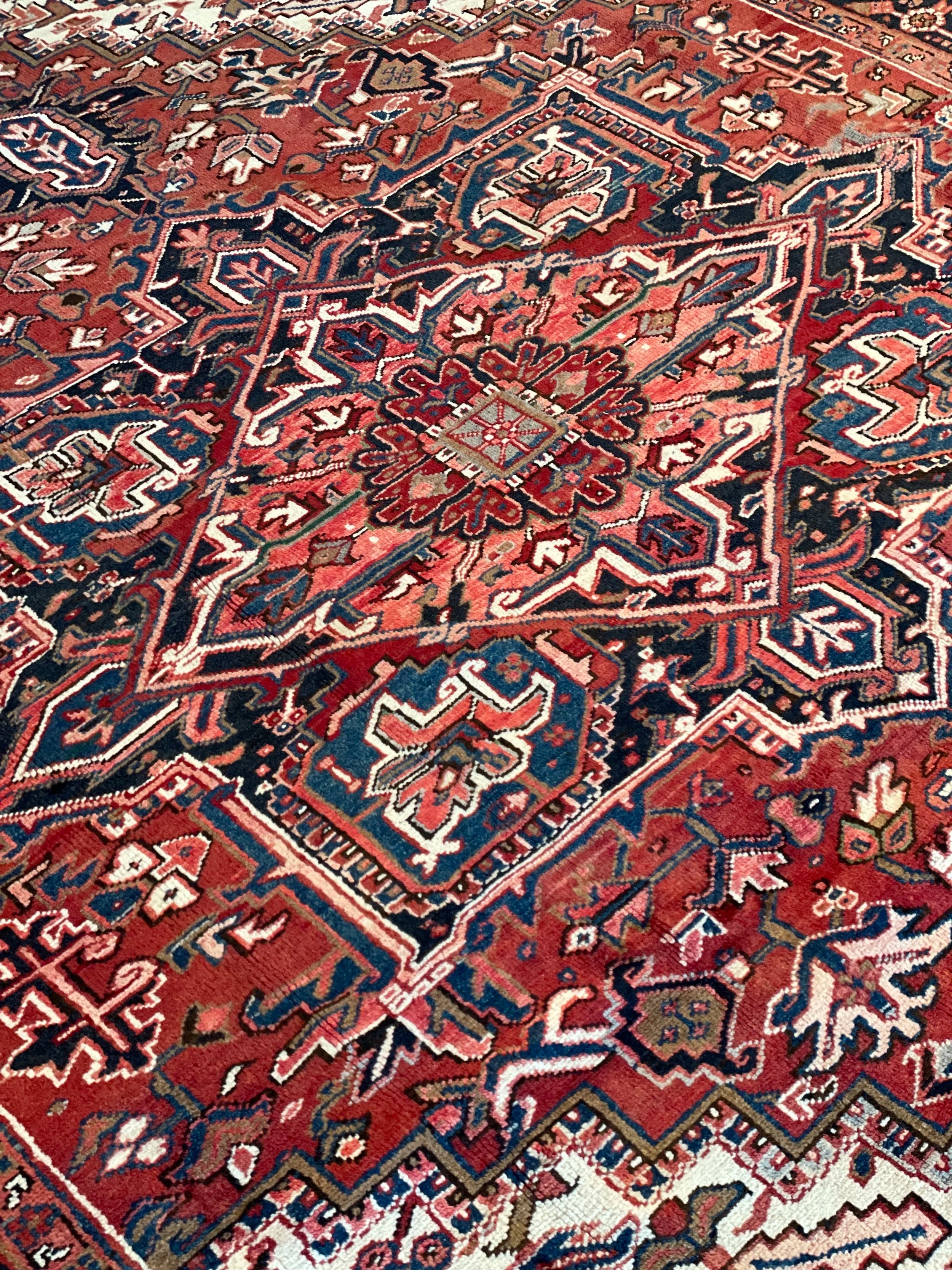 Wool Heriz Rug (8x10)