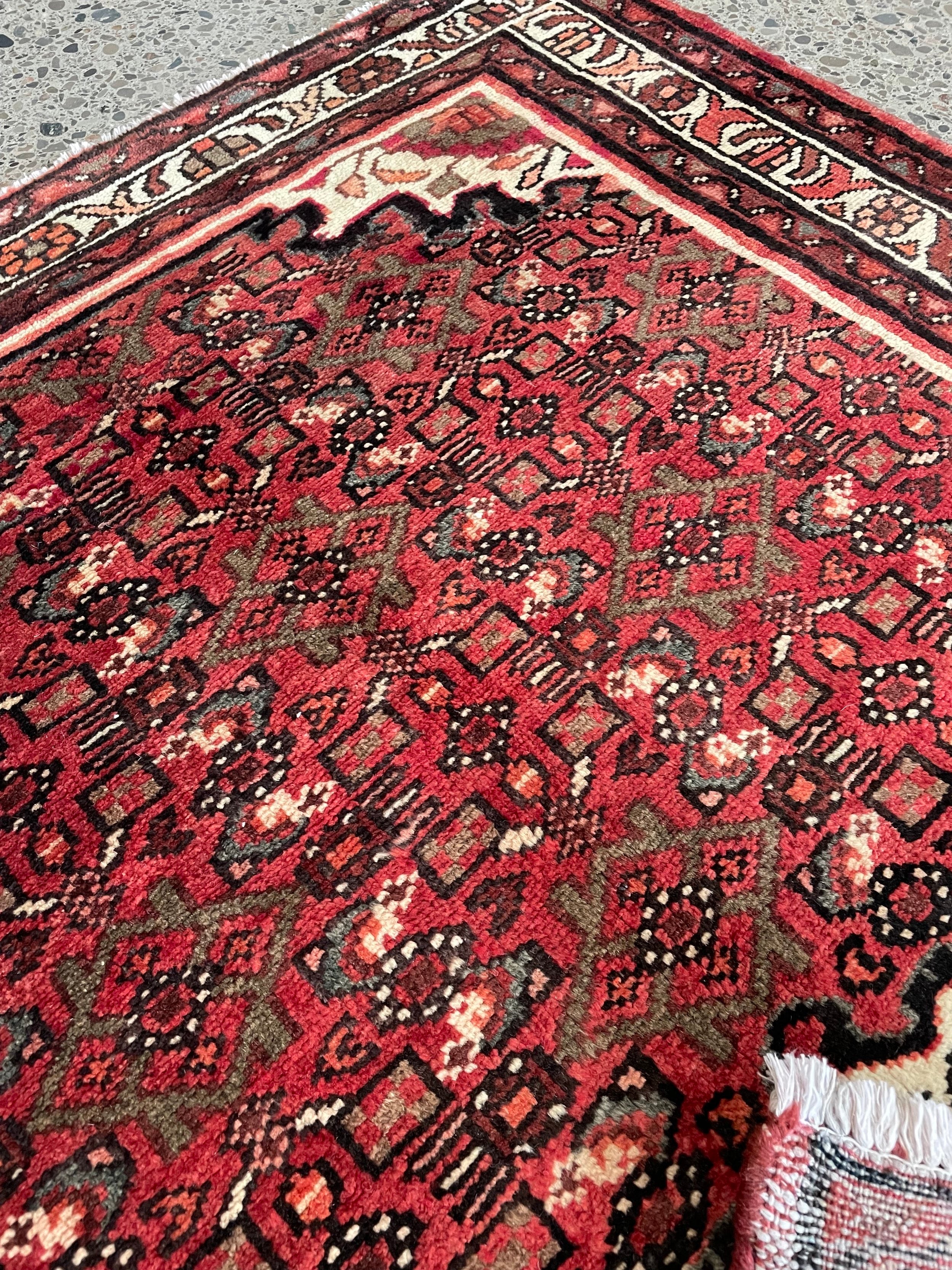 Hosseinabad Wool Rug (3'6" x 5'4")