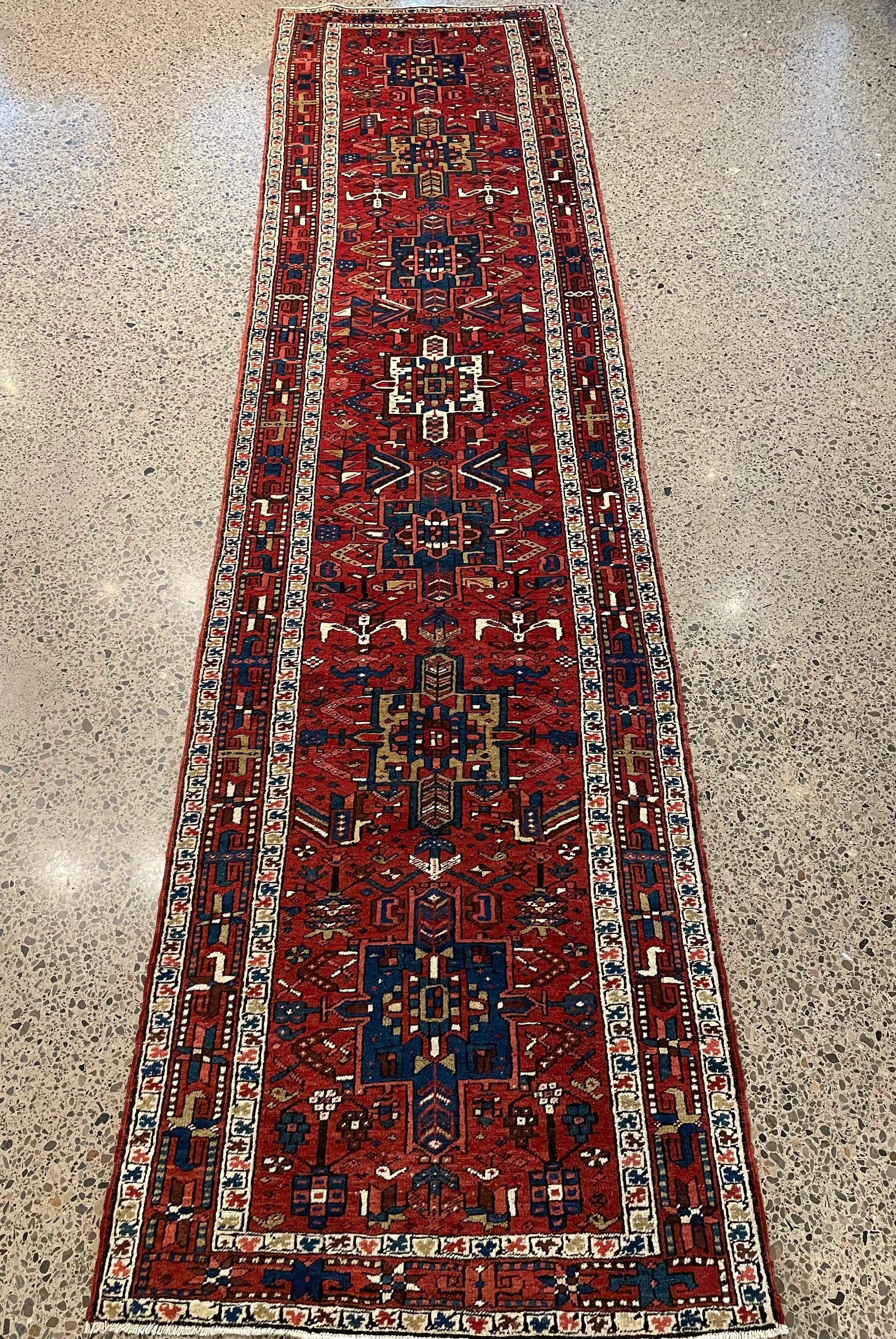 Karajeh Semi-Antique Wool Rug (2'10" x 11'4")