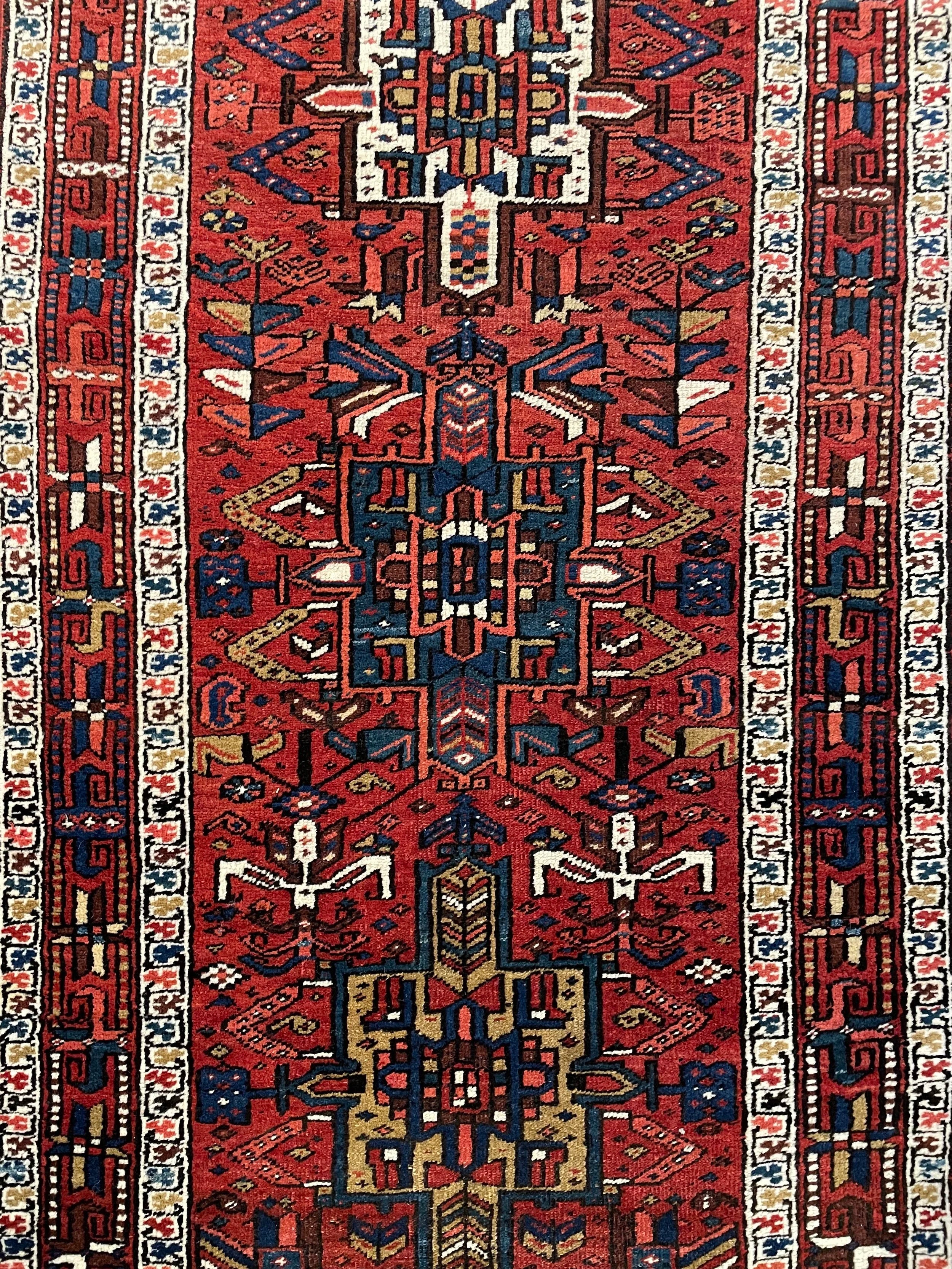 Karajeh Semi-Antique Wool Rug (2'11" x 11'5")