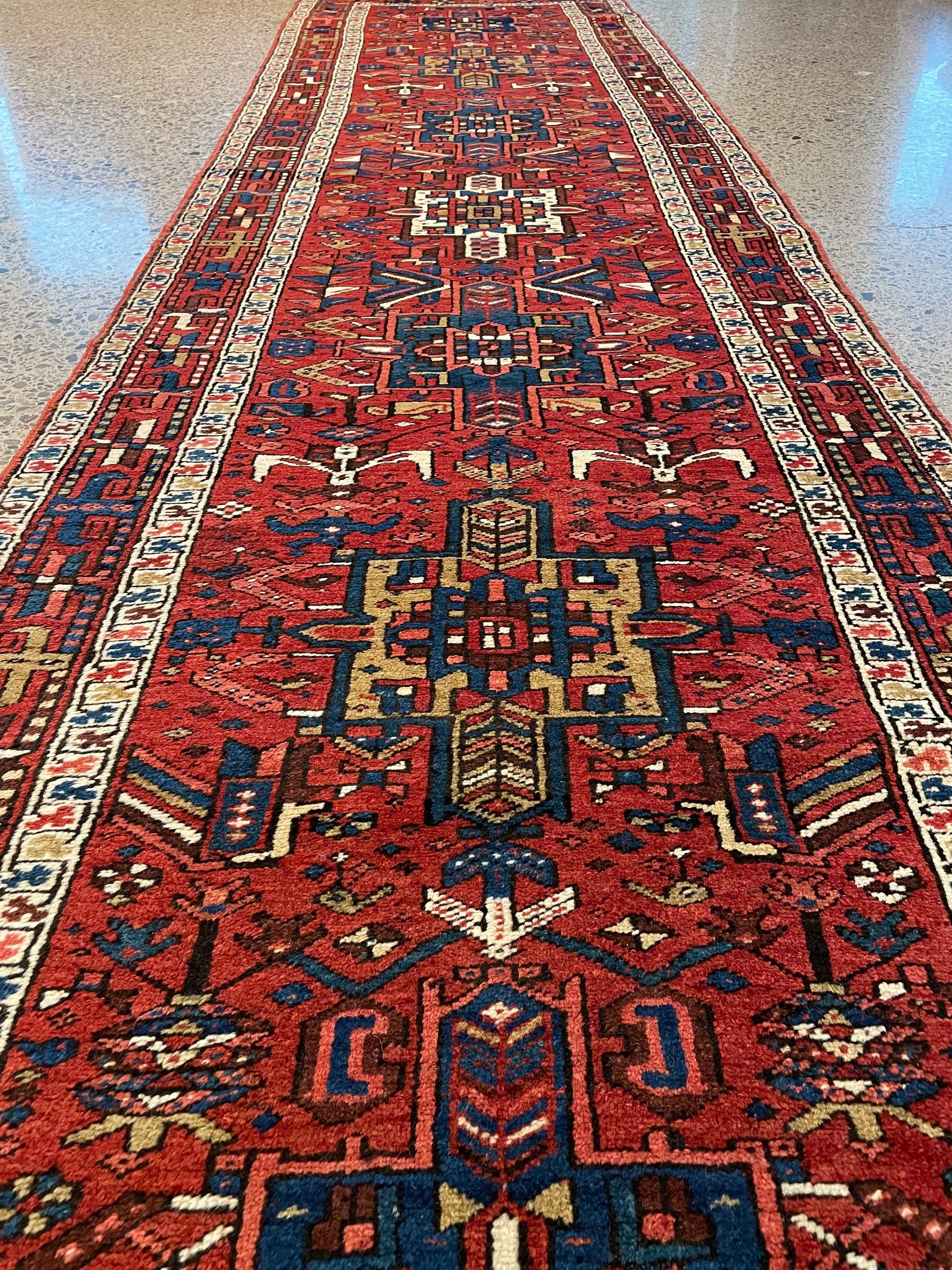 Karajeh Semi-Antique Wool Rug (2'10" x 11'4")