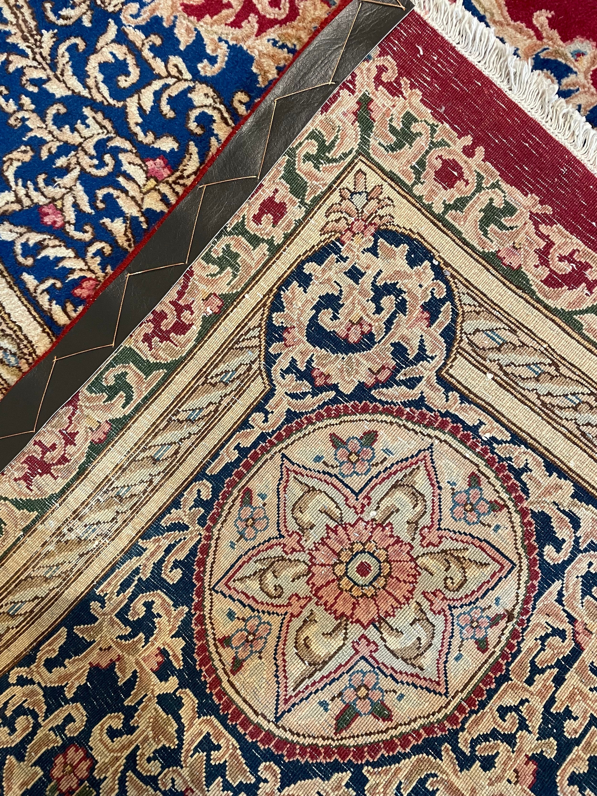 Semi-Antique Kerman Rug (9'9" x 13'1")