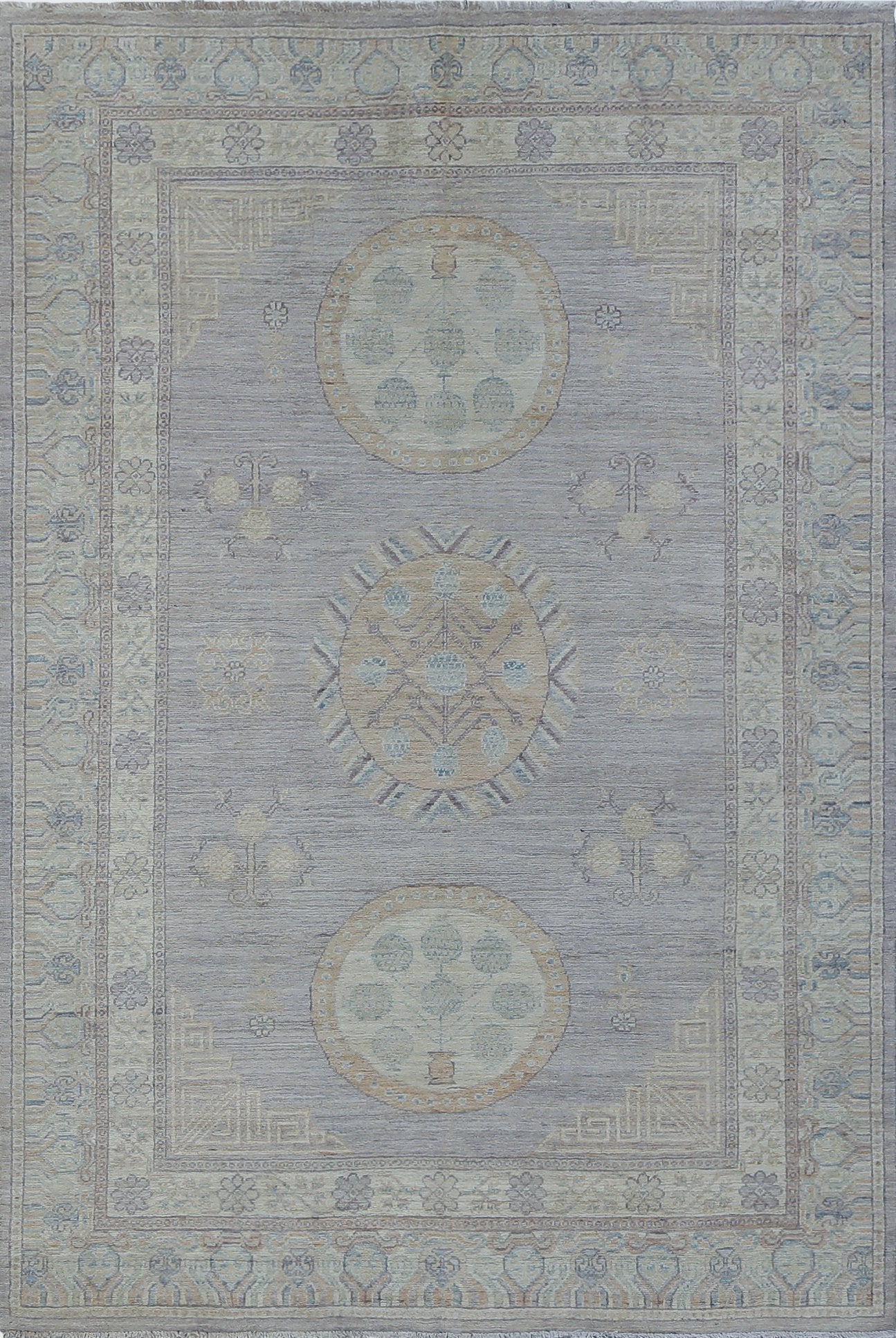 Khotan Wool Rug (6'2" x 9'2")