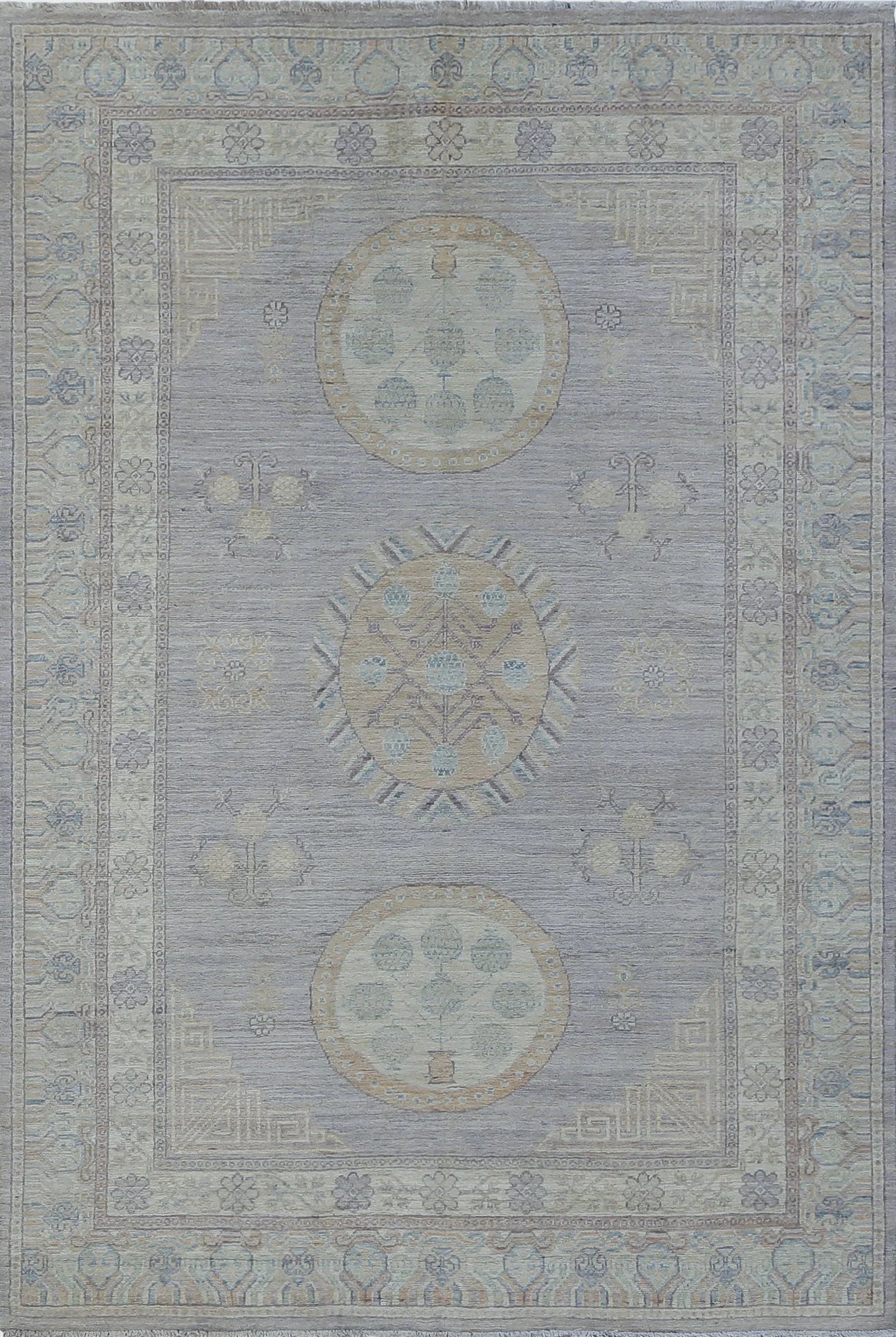 Khotan Wool Rug (6'2" x 9'2")