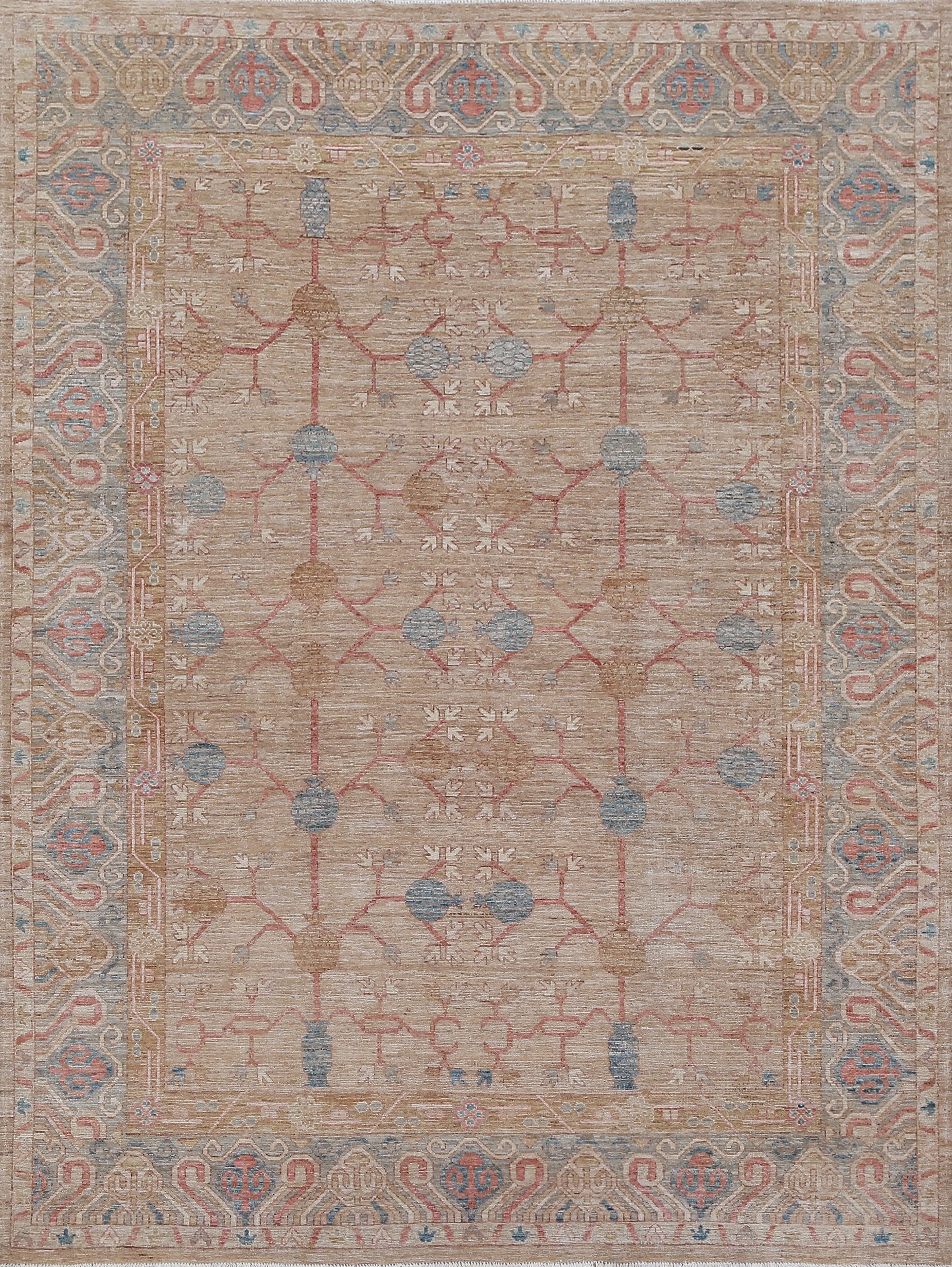 Khotan Wool Rug (8'11" x 12'0")