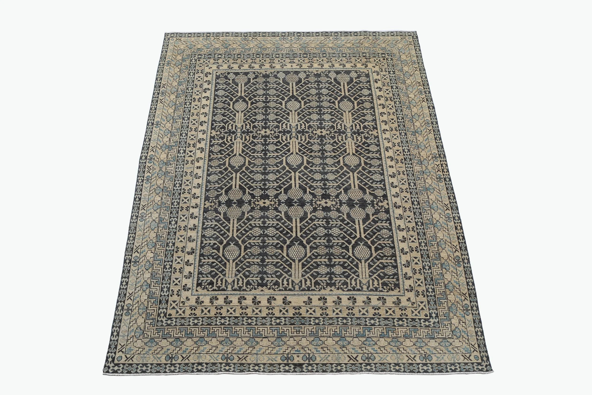 Khotan Wool Rug (9'0" x 11'10")