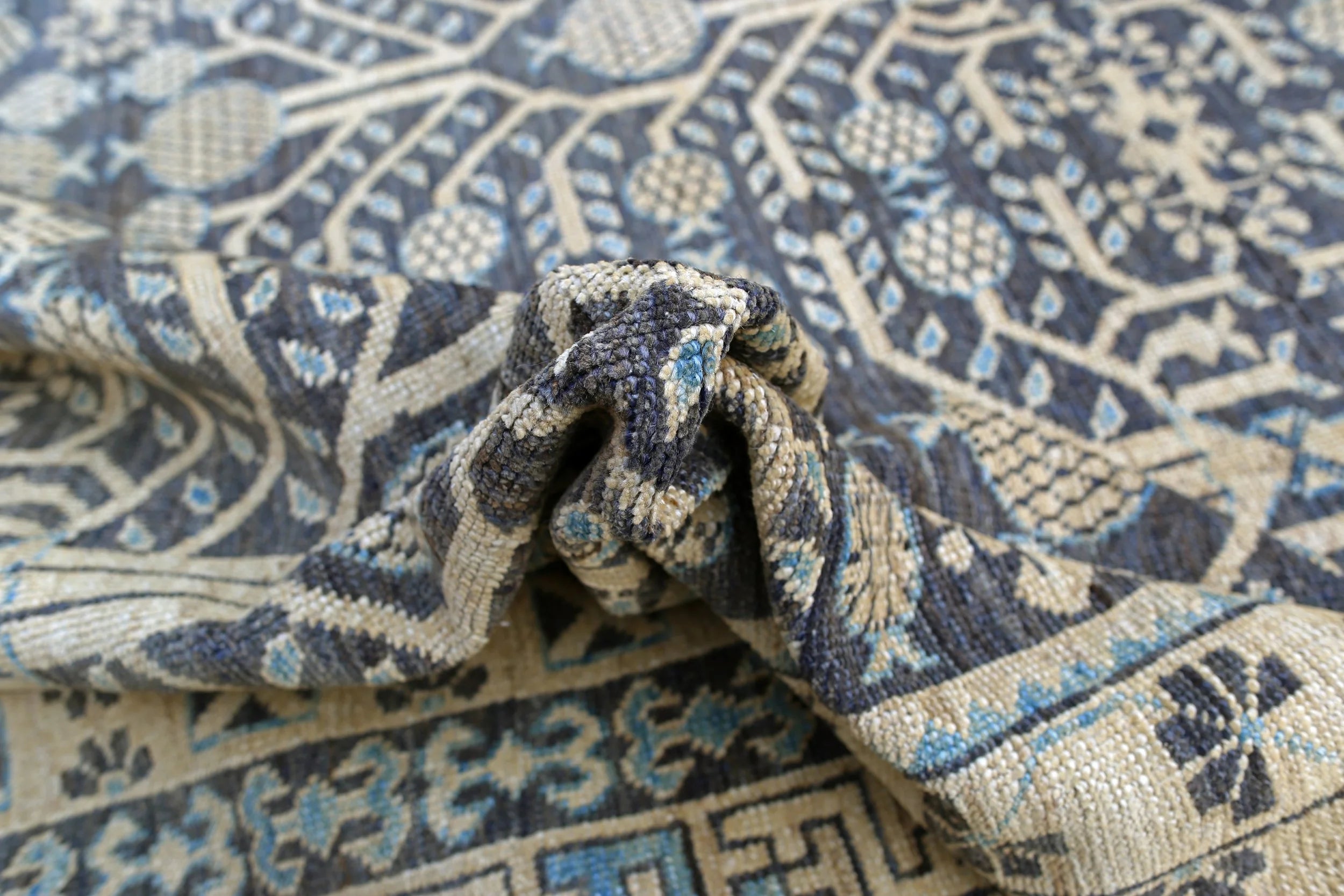 Khotan Wool Rug (9'0" x 11'10")