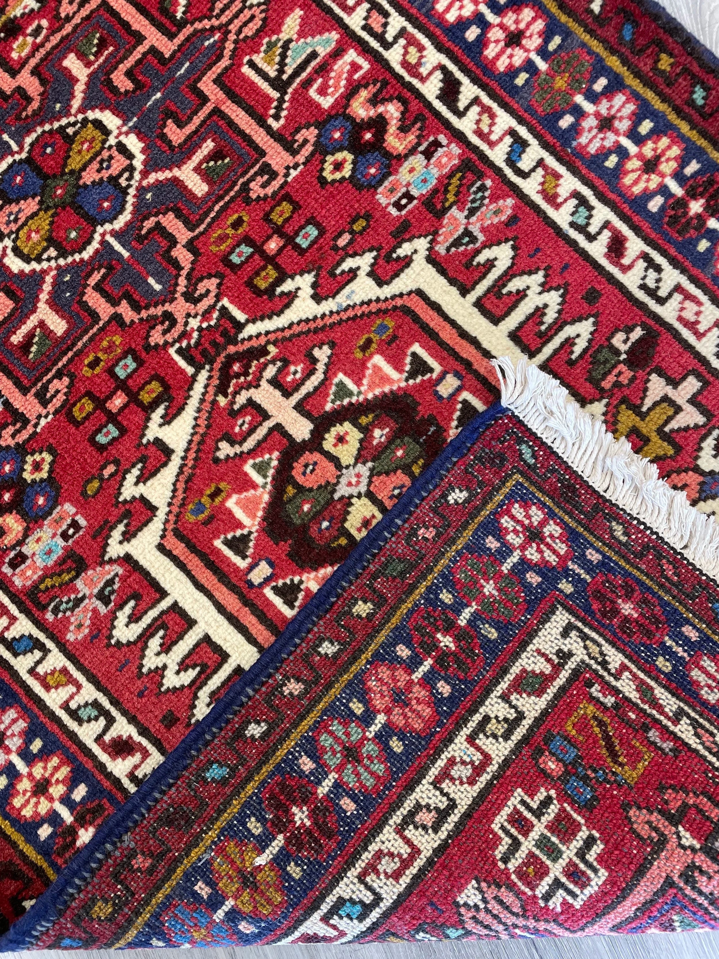 Karajeh Tribal Wool Rug (2'4" x 3'3")