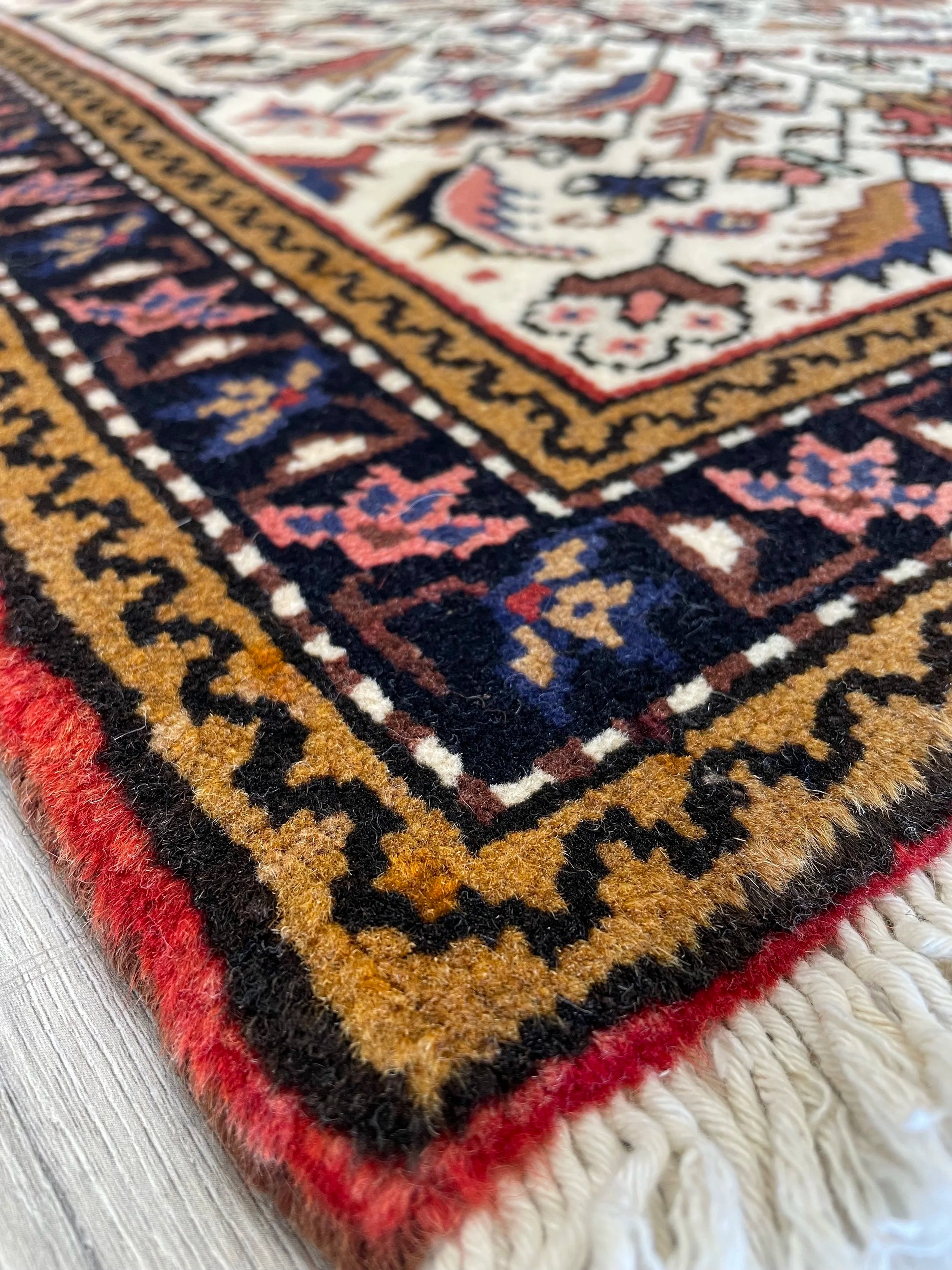 Heriz Mini Wool Rug (2'6" x 3'0")
