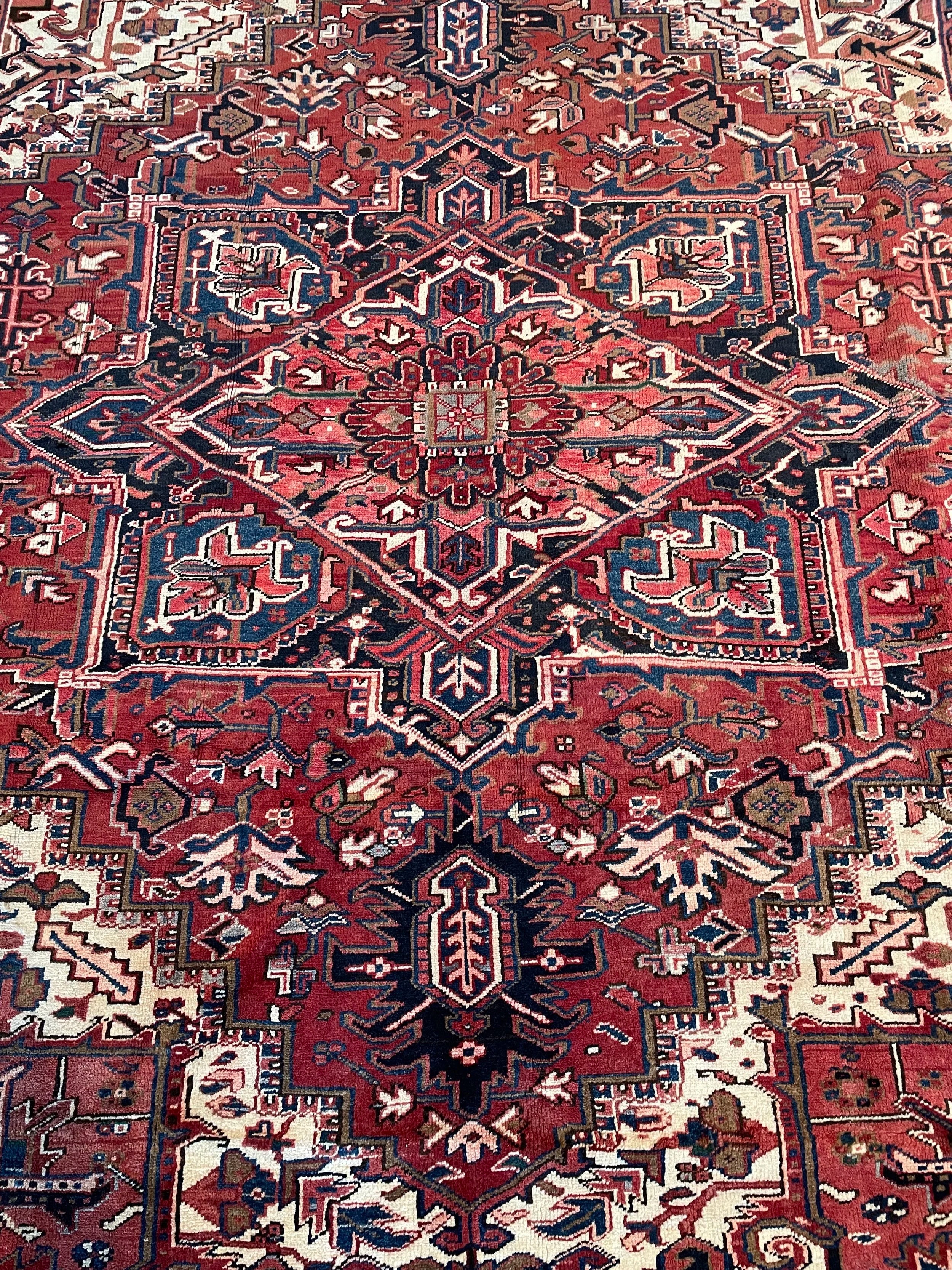 Wool Heriz Rug (8x10)
