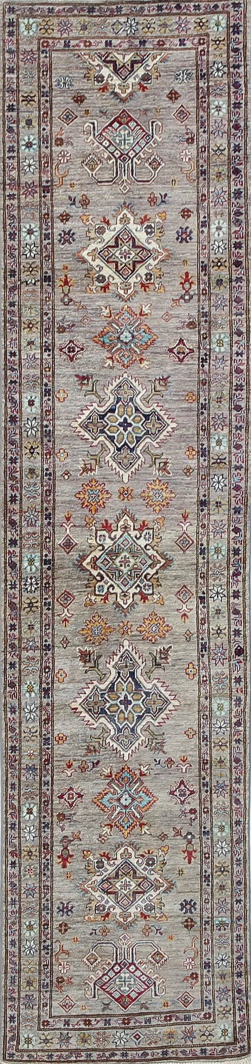 Super Kazak Rug Runner (2'7" x 9'8")
