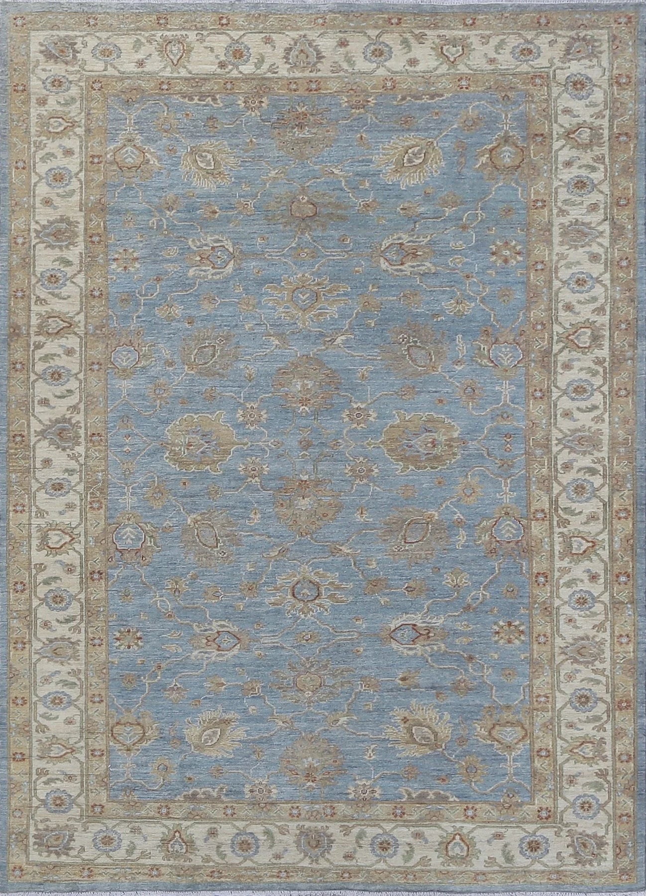 Transitional Wool Rug (6'1" x 8'6")